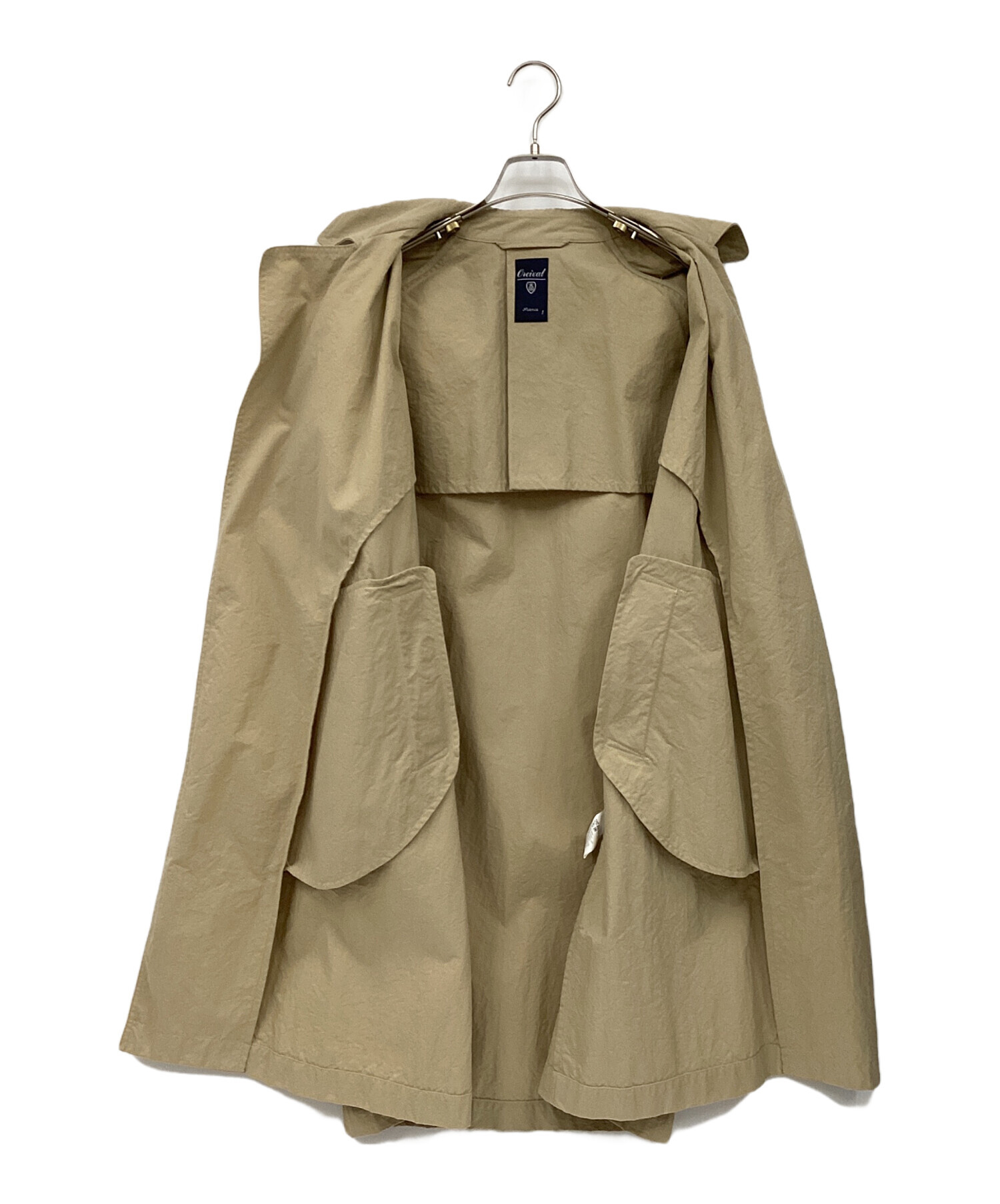 中古・古着通販】ORCIVAL (オーシバル) ボタンレス チェスターコート
