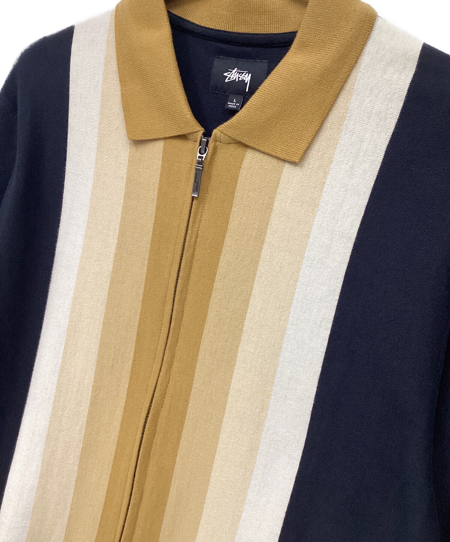 中古・古着通販】stussy (ステューシー) Preston Full Zip イエロー