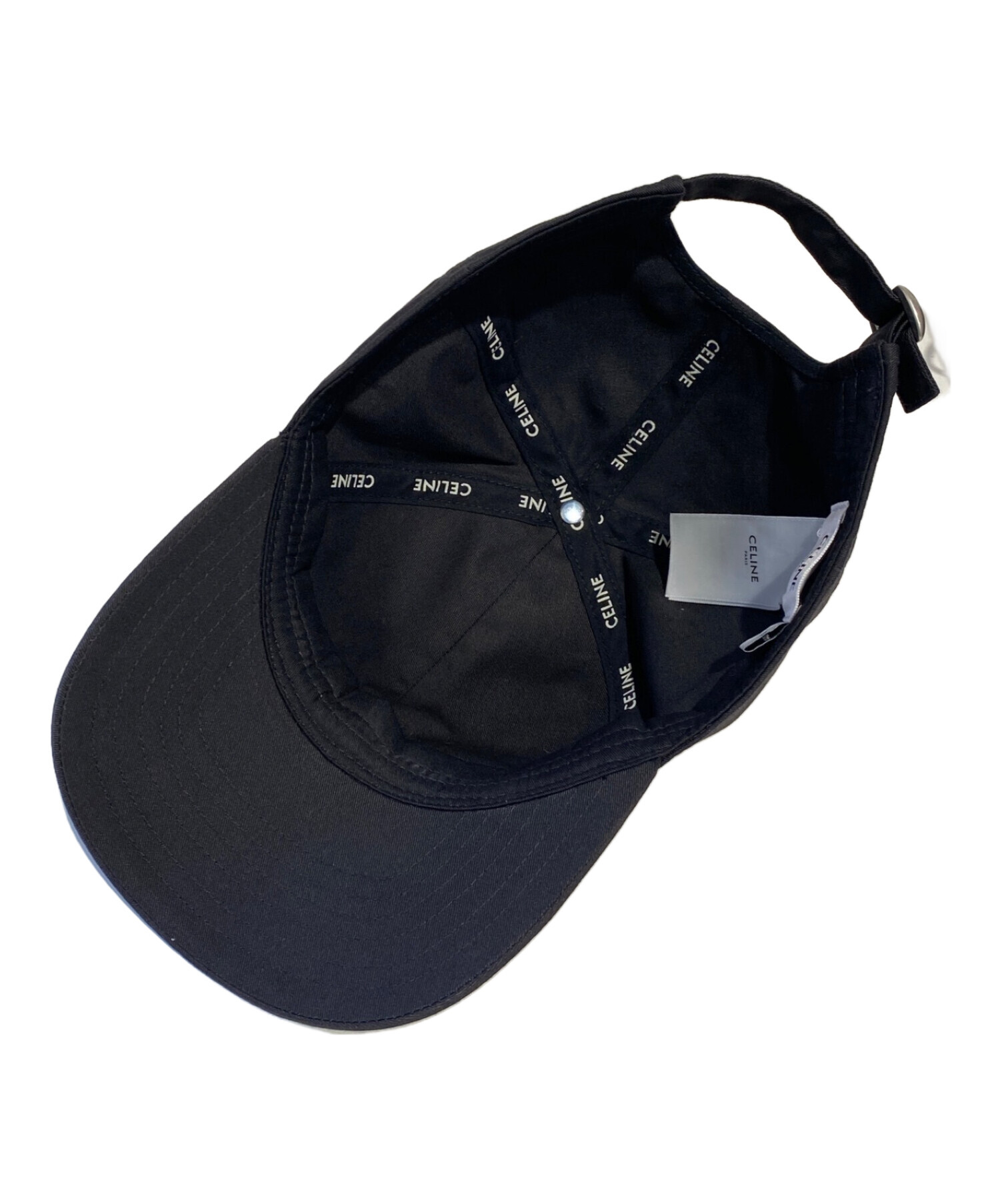 CELINE ベースボールキャップ M 中古・古着通販】CELINE (セリーヌ) ベースボールキャップ / コットン