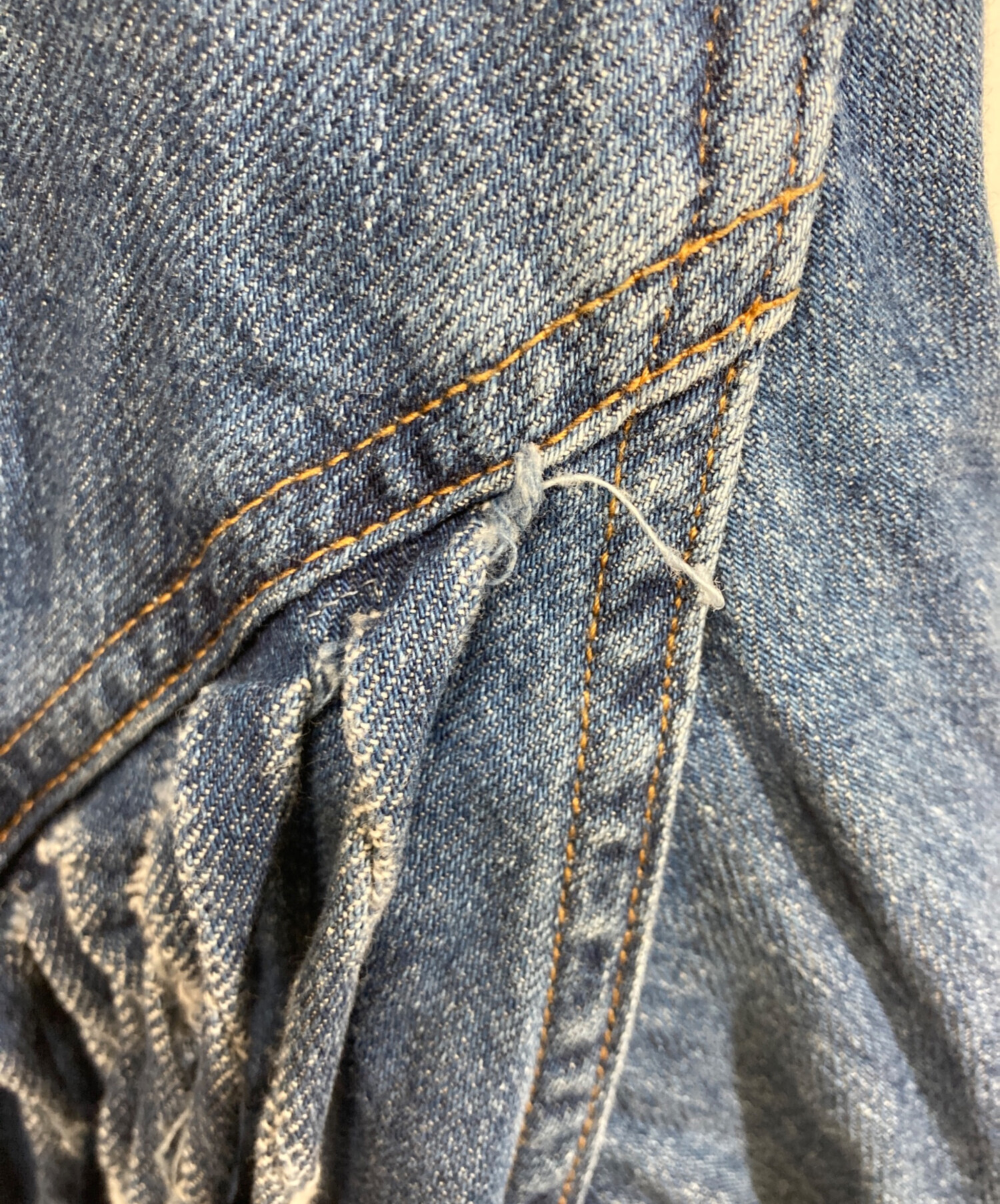 中古・古着通販】TOGA ARCHIVES (トーガアーカイブス) DENIM FRINGE 