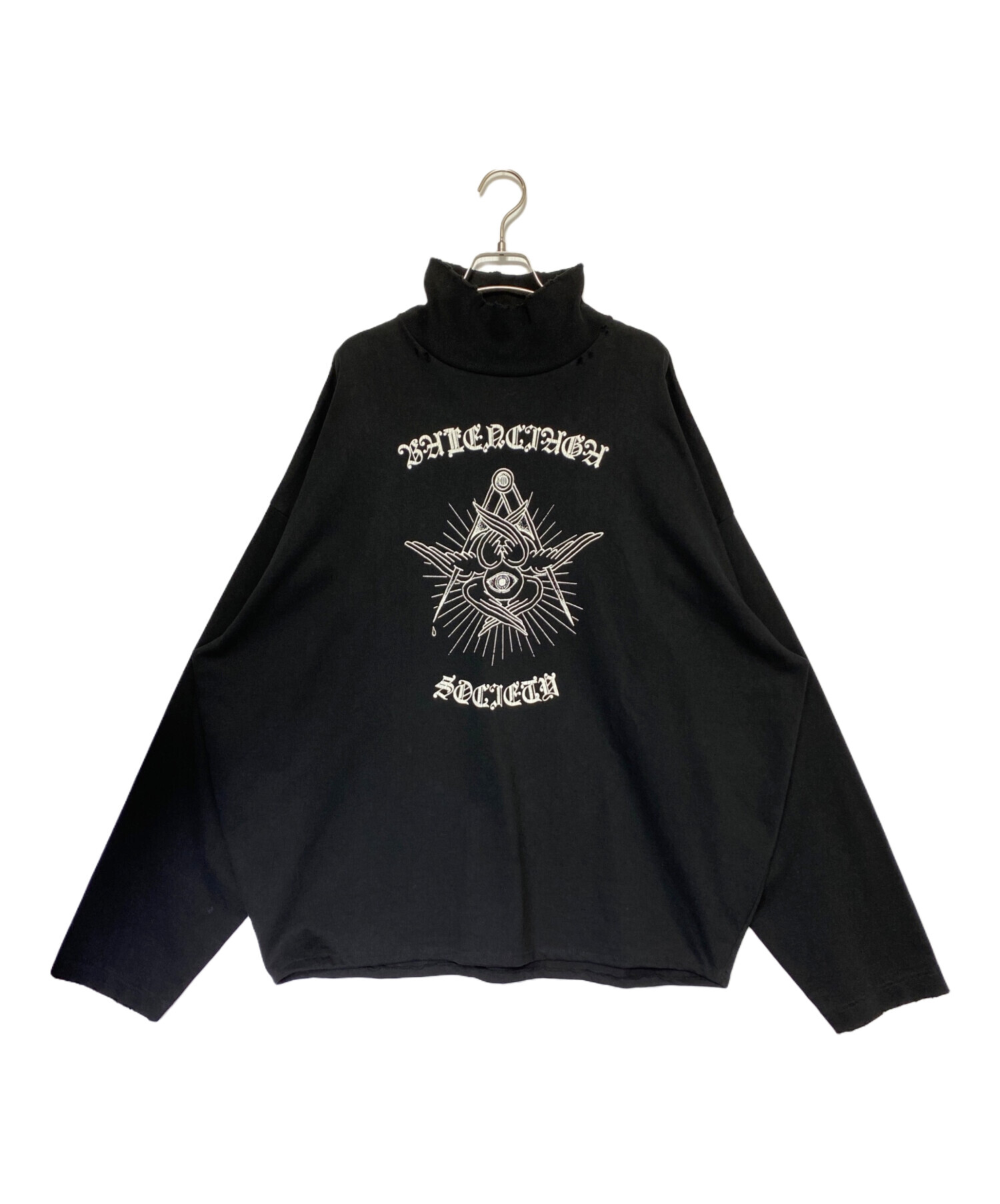 中古・古着通販】BALENCIAGA (バレンシアガ) ダメージ加工スウェット 