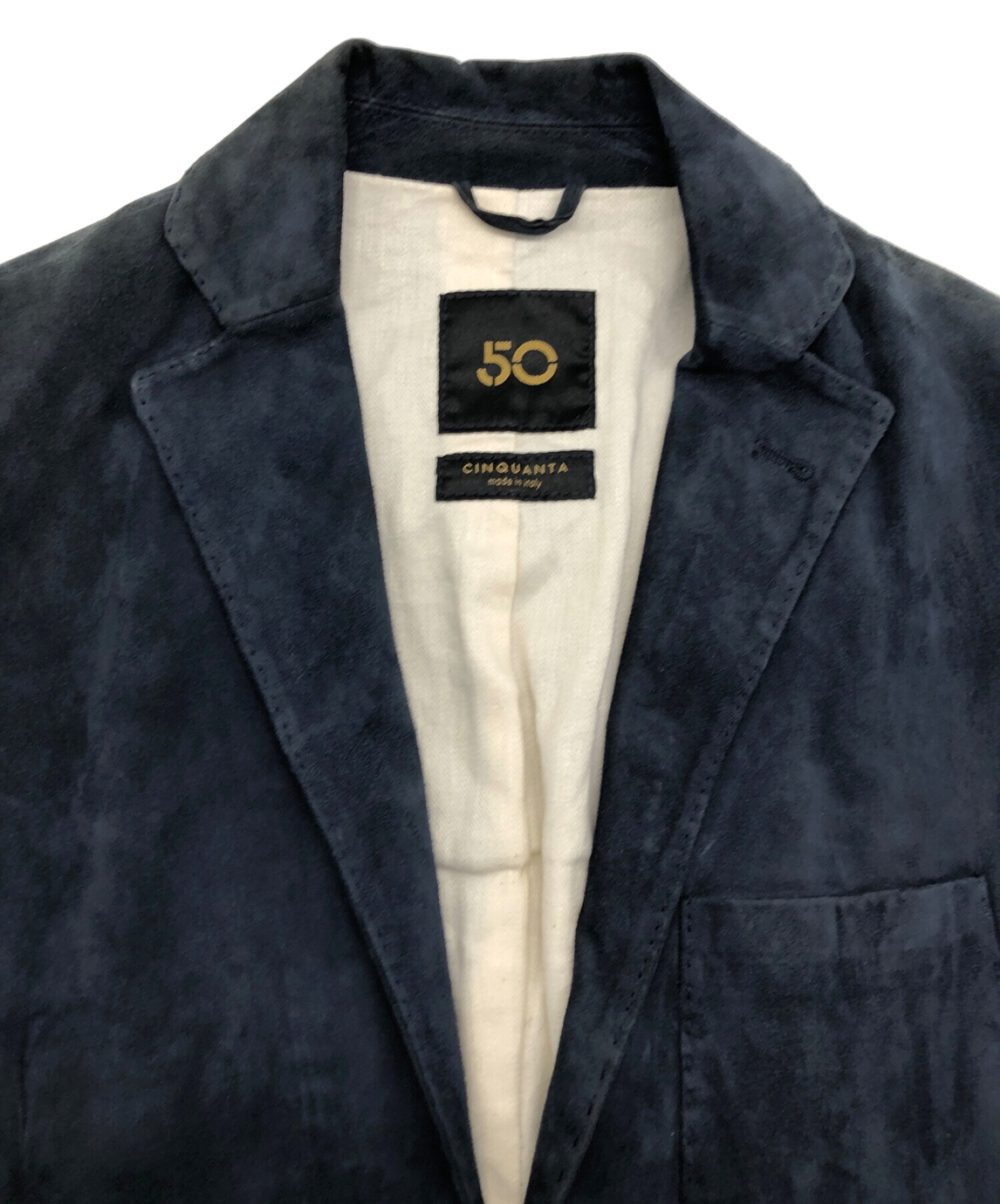 中古・古着通販】Cinquanta (チンクアンタ) スウェードレザー