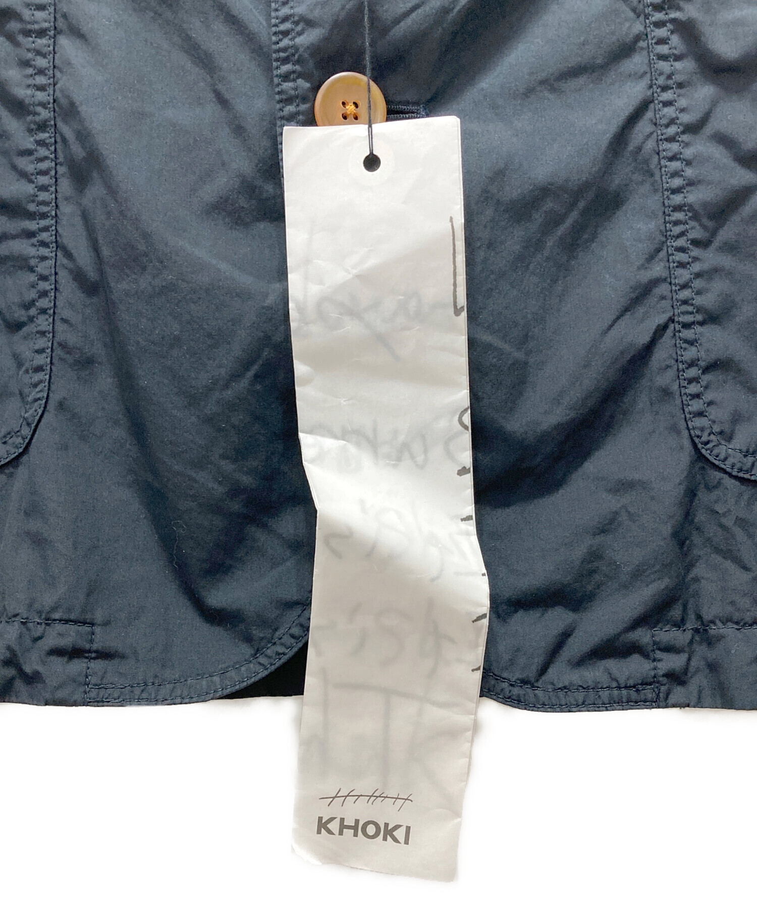 希少 新品タグ付き KHOKI コッキ ALL SEASON JACEKT 2 KHOKI】 25AW 2nd delivery Asymmetric jacket 25fw-jk-08 ¥74,800
