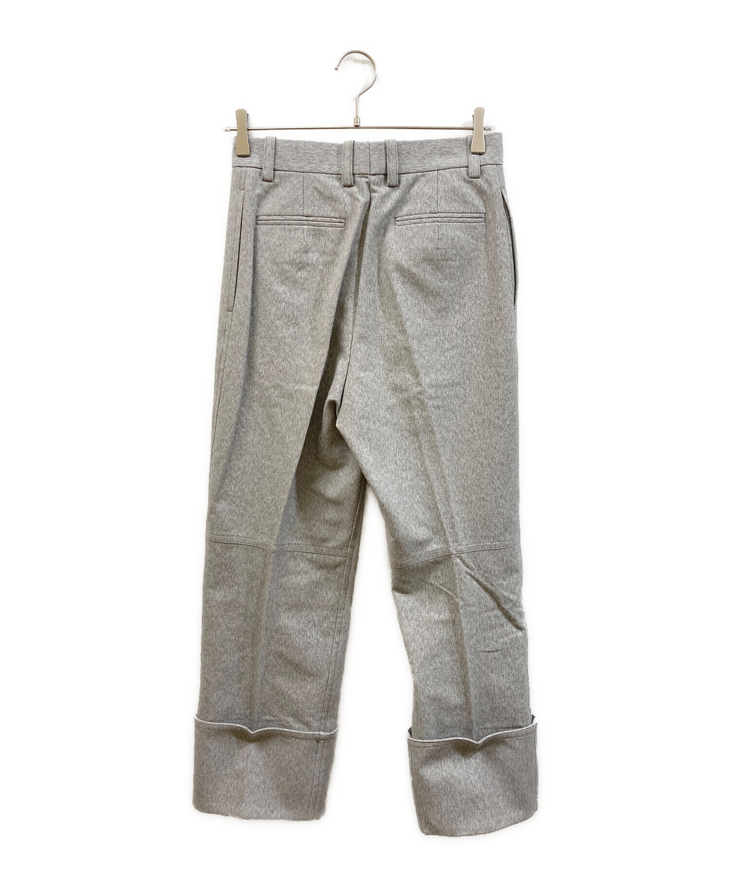 新品　BLAMINK テーパードパンツ　36 2023年製 ブラミンク BLAMINK ハイウエスト タック テーパードパンツ