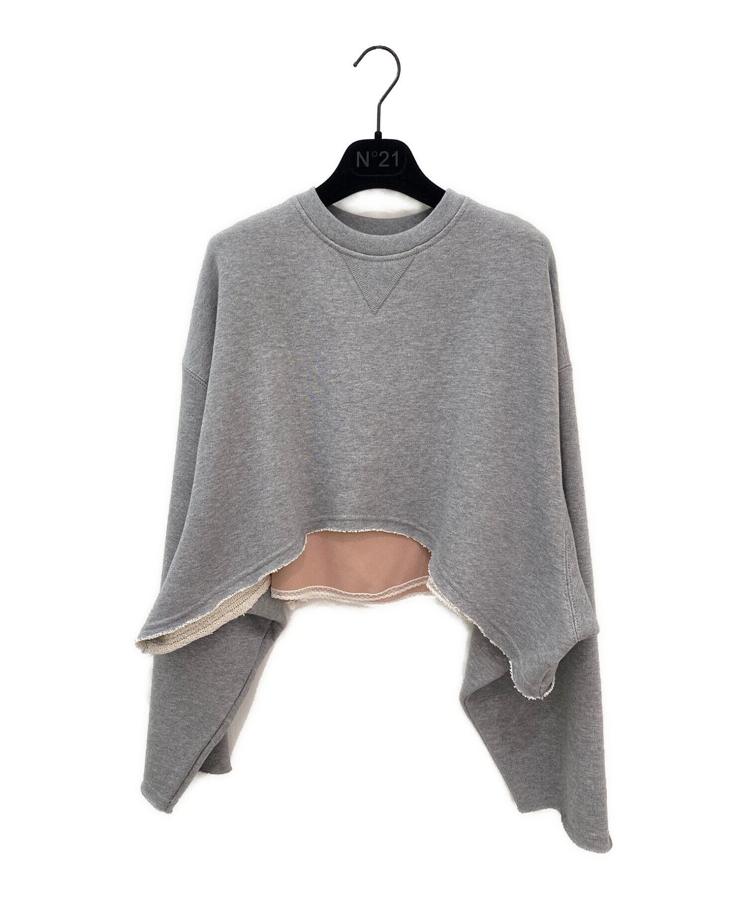 中古・古着通販】N°21 (ヌメロヴェントゥーノ) レイヤードクロップド