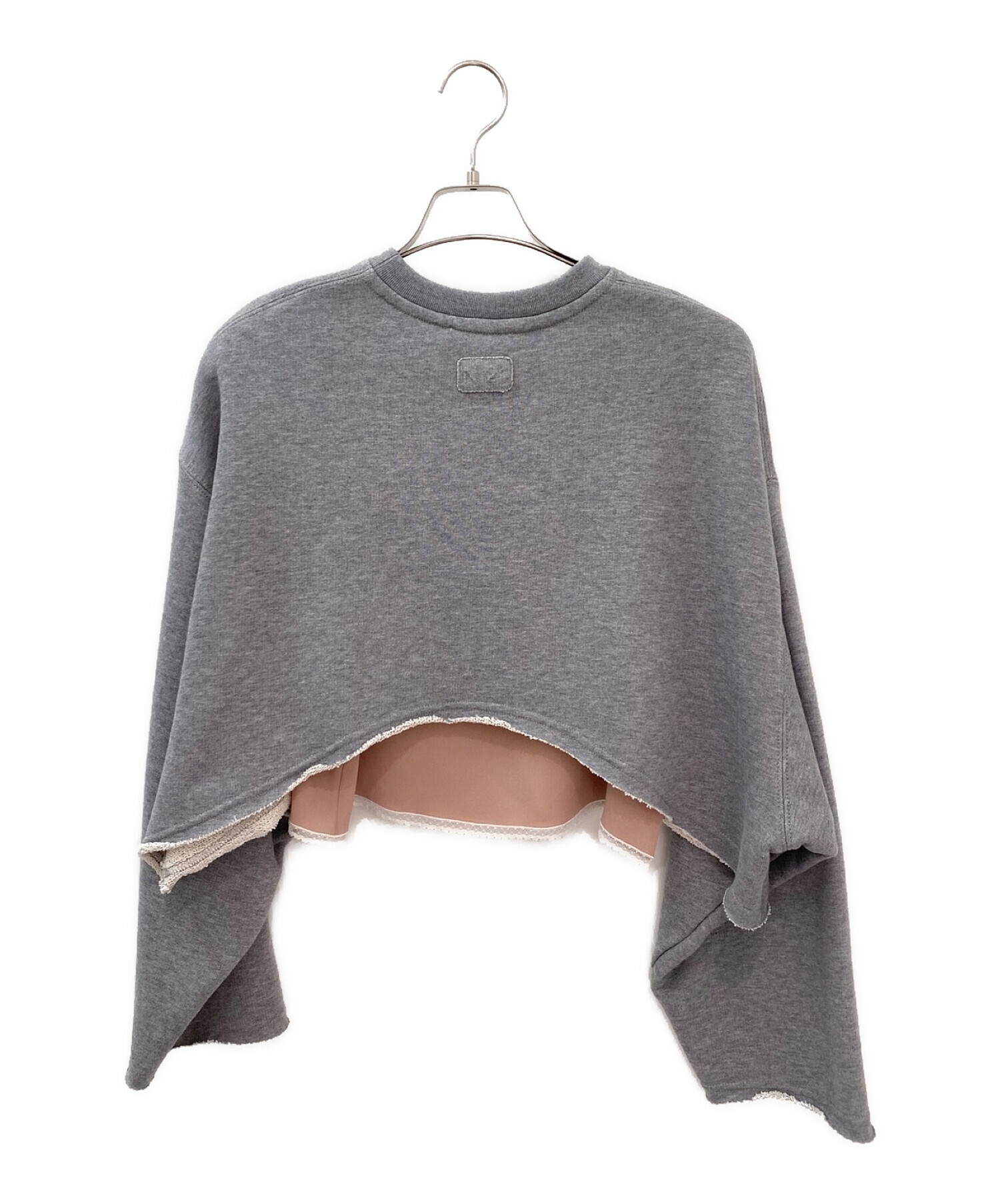 中古・古着通販】N°21 (ヌメロヴェントゥーノ) レイヤードクロップド