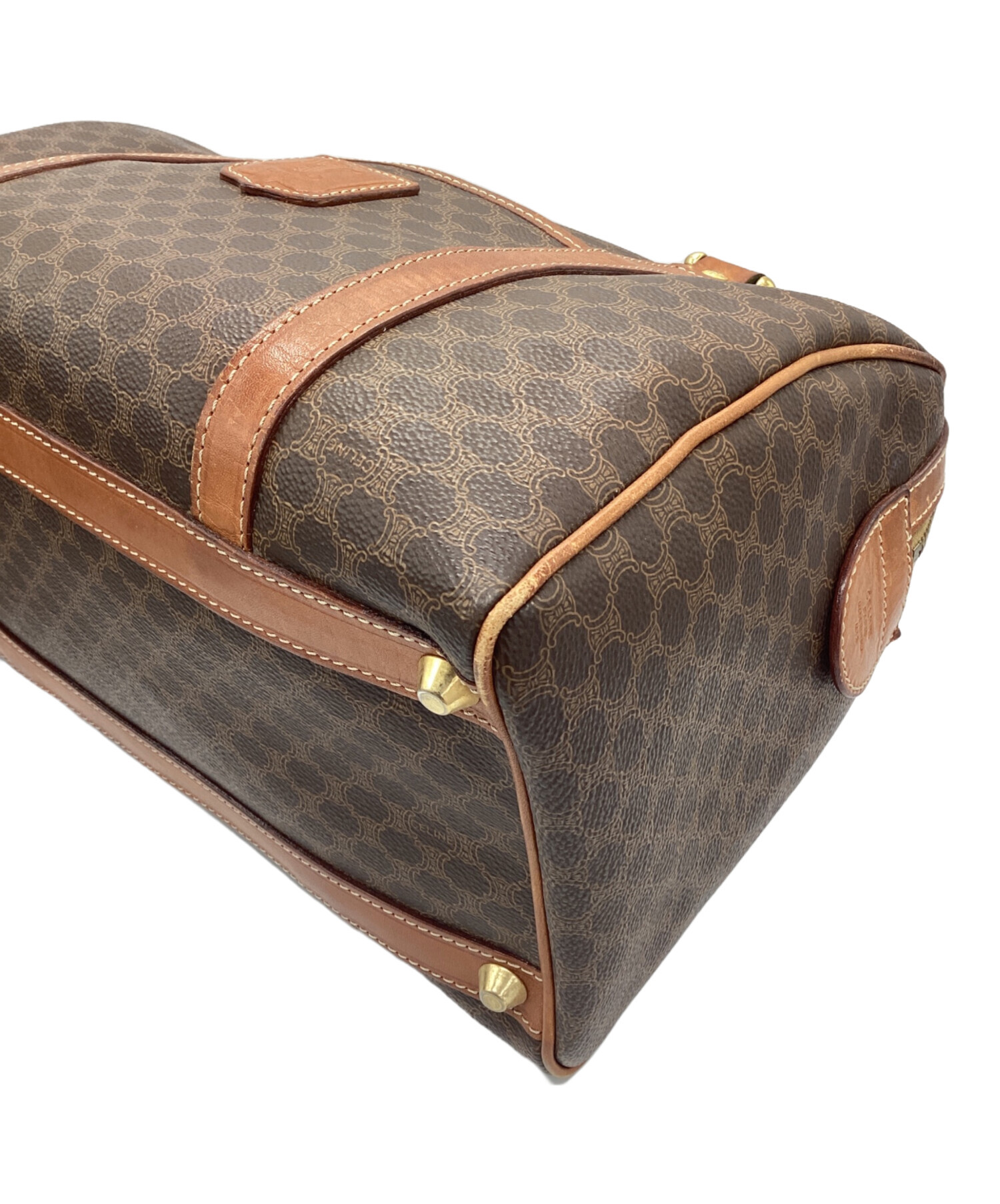 中古・古着通販】CELINE (セリーヌ) ミニボストンバッグ ブラウン