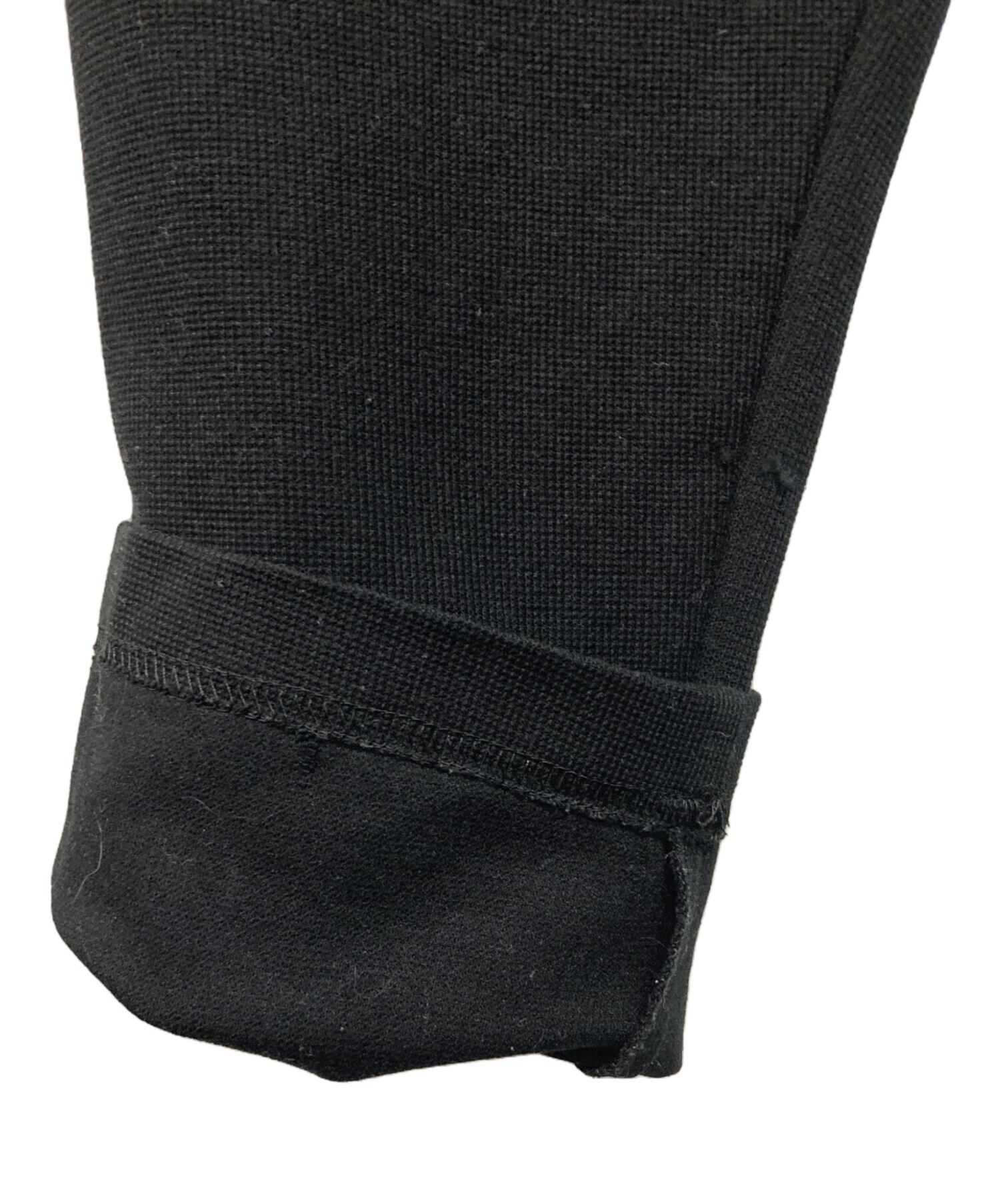 中古・古着通販】NILoS (ニルズ) COMBINATION CROTCH PANTS ブラック