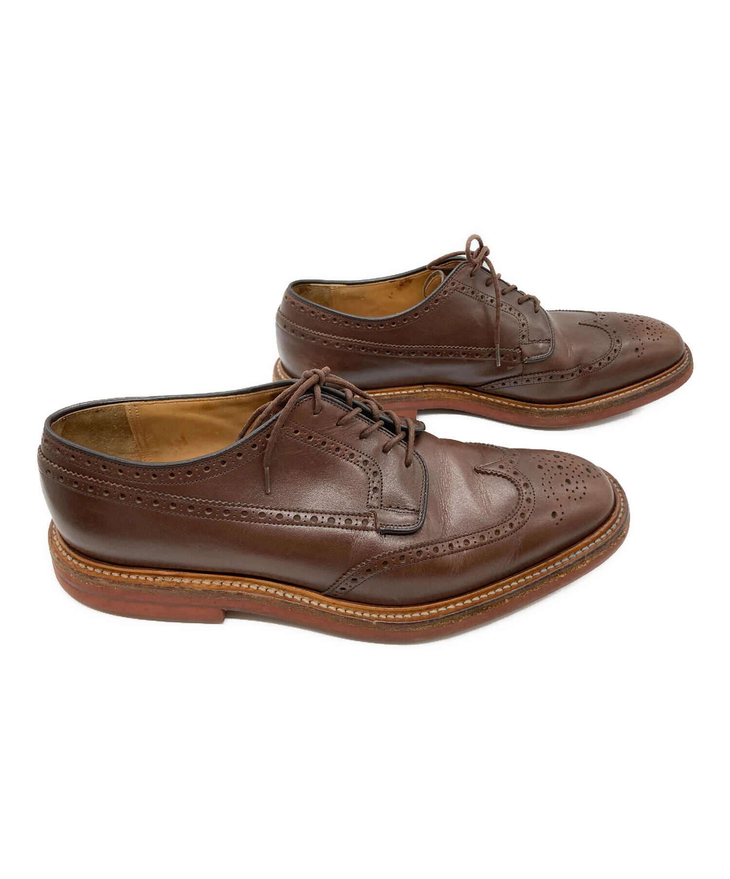 [希少]CHURCH'S チャーチ ウィングチップ中古◎茶系 7.0 中古・古着通販】CHURCH'S (チャーチ) ウィングチップシューズ