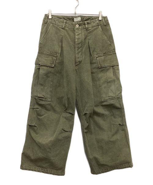 中古・古着通販】HERILL (ヘリル) Duck Jungle Fatiguepants オリーブ