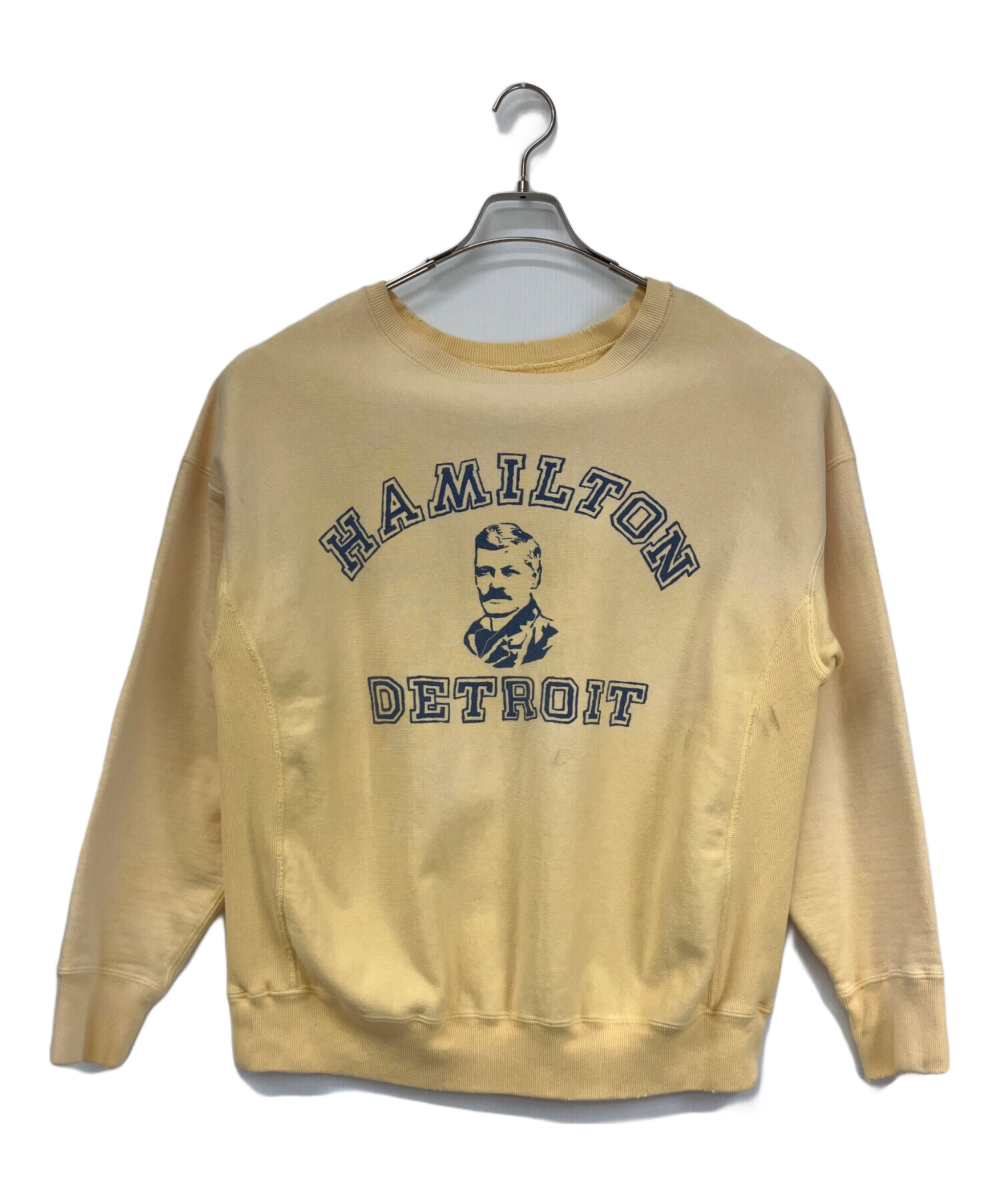 中古・古着通販】BOWWOW (バウワウ) HAMILTON SWEAT SHIRT イエロー 