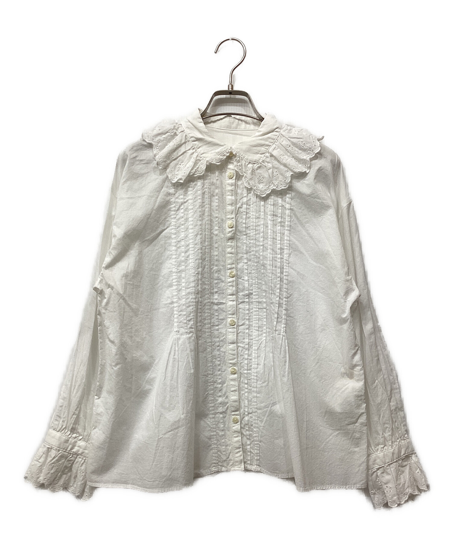 中古・古着通販】BEAMS BOY (ビームスボーイ) ピンタック フリル 