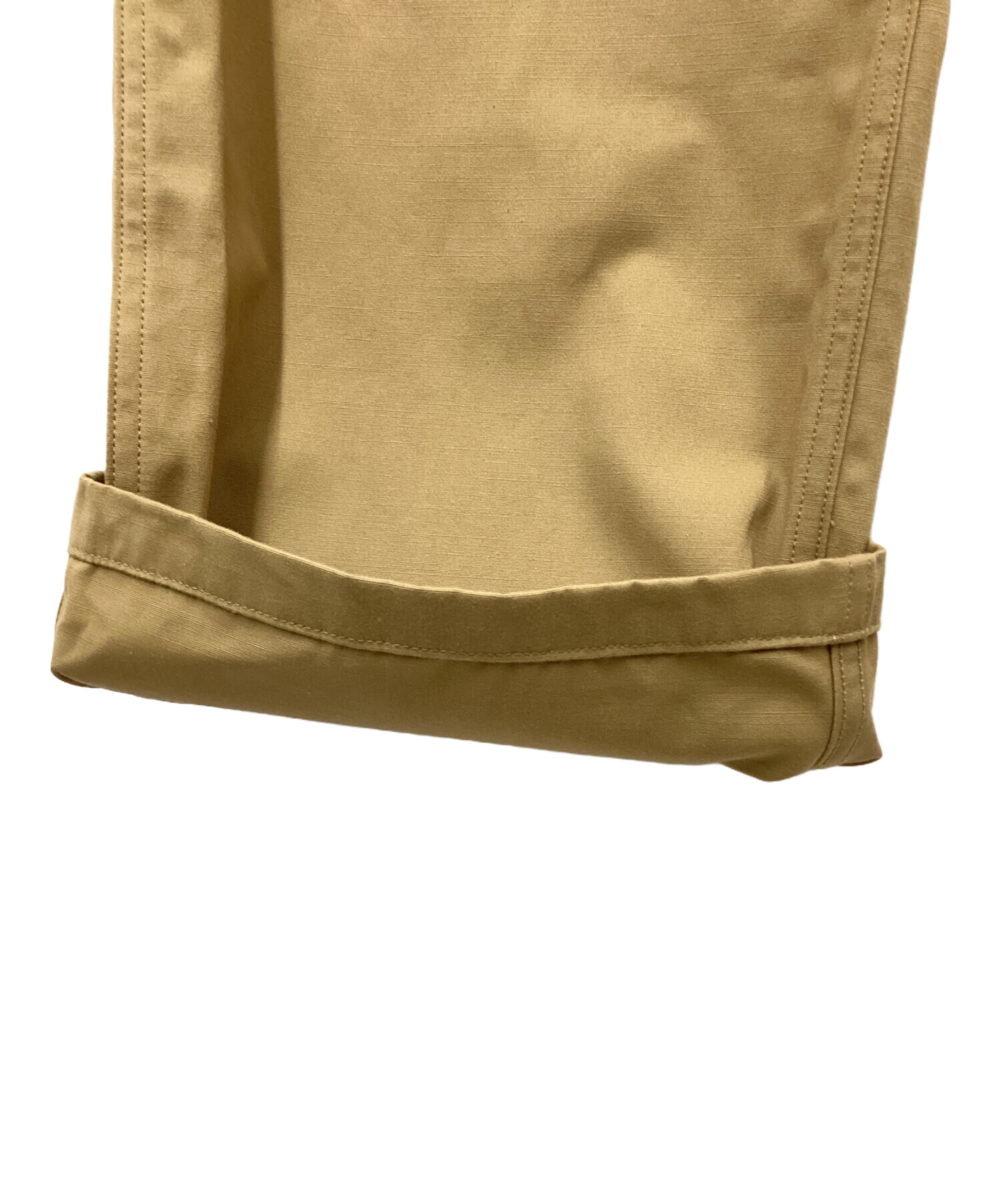 中古・古着通販】HYKE (ハイク) ベイカーパンツ ベージュ サイズ