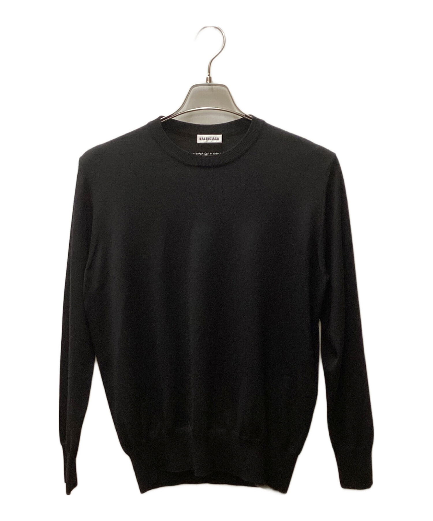 中古・古着通販】BALENCIAGA (バレンシアガ) バックロゴクルーネック 