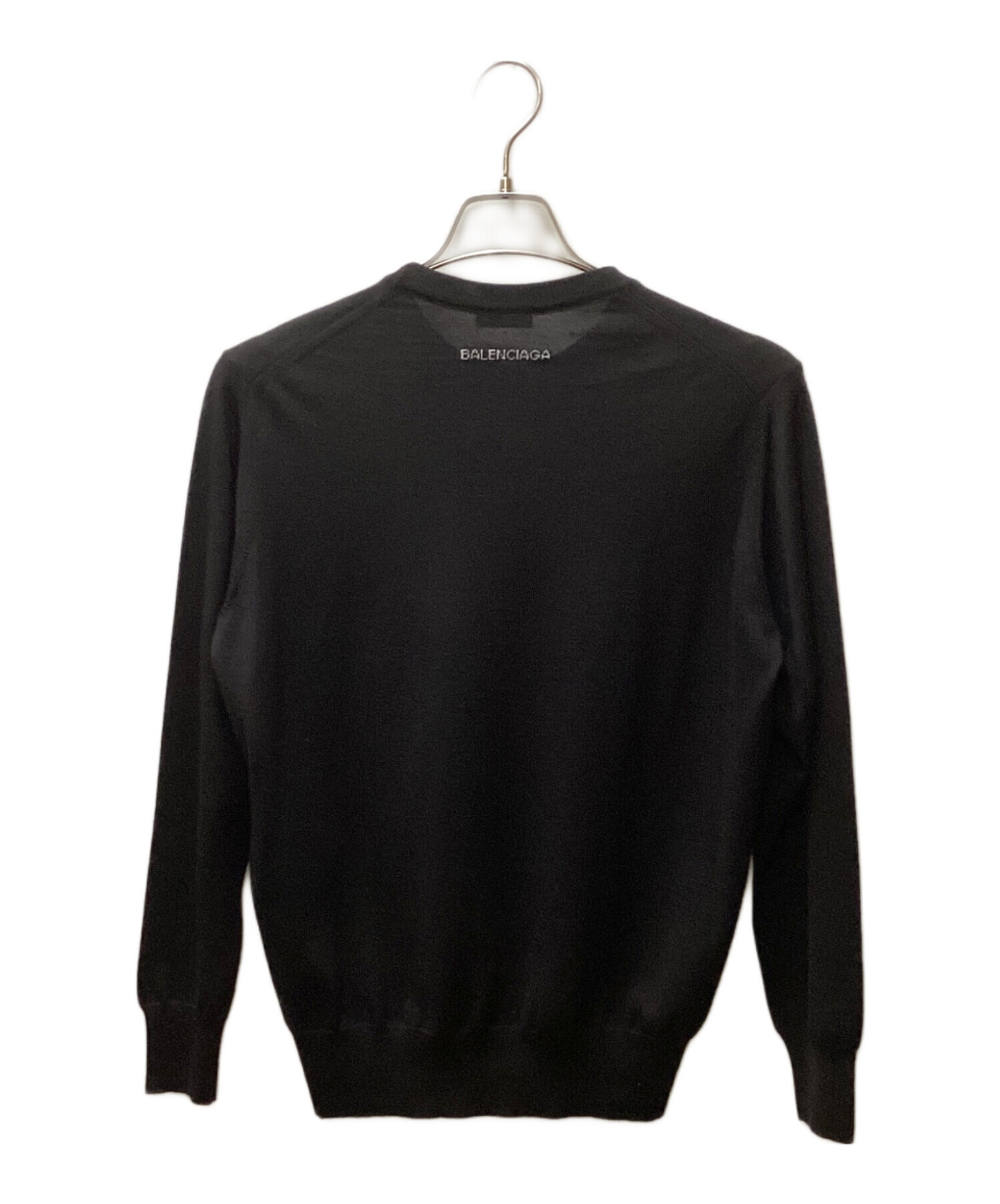 中古・古着通販】BALENCIAGA (バレンシアガ) バックロゴクルーネック  