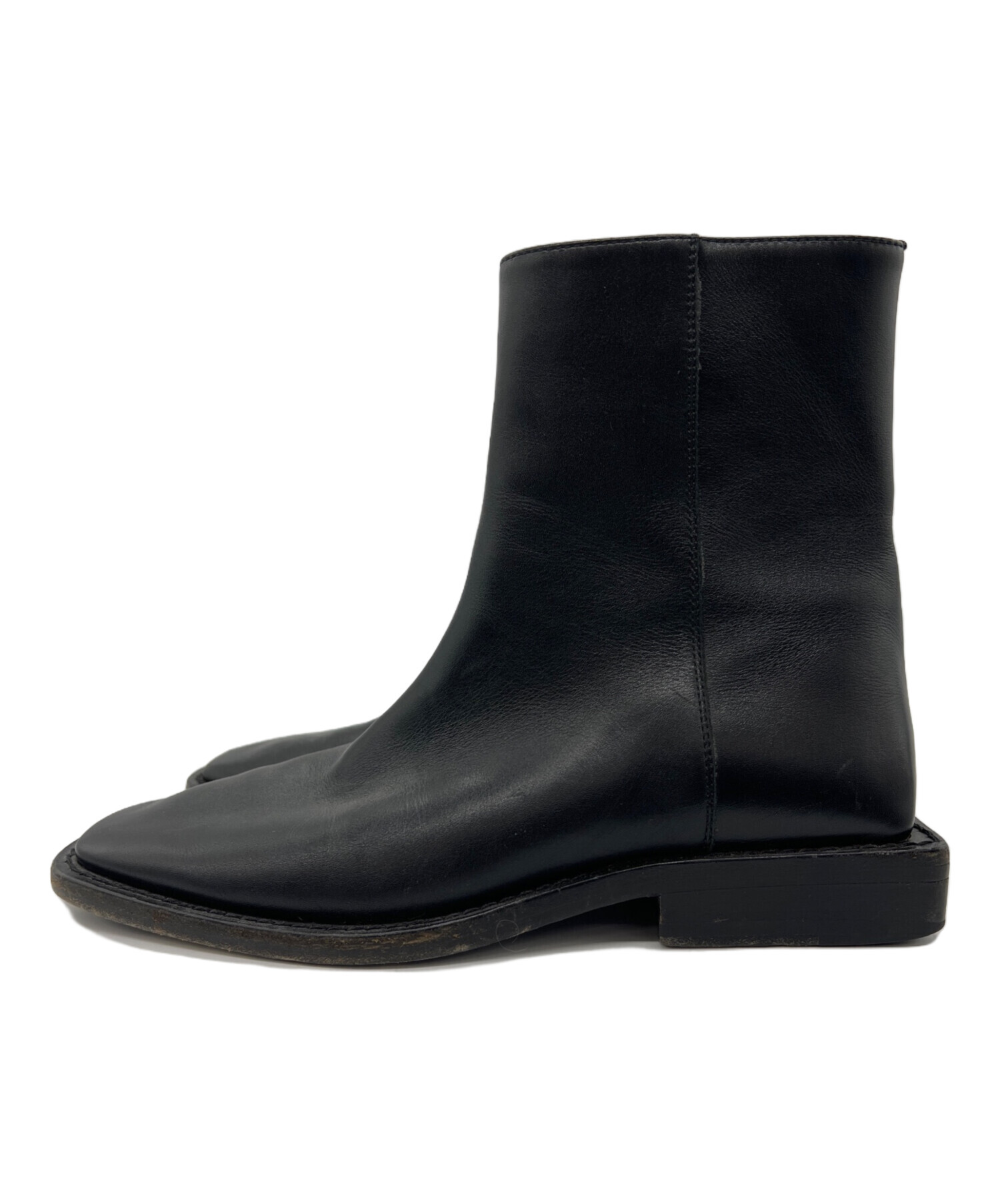 中古・古着通販】BALENCIAGA (バレンシアガ) BB LOGO SIDEZIP BOOTS