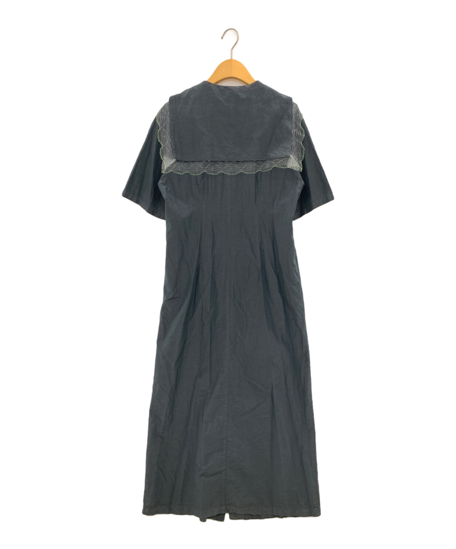 中古・古着通販】PONTI (ポンティ) シルクコットンセーラーカラー 
