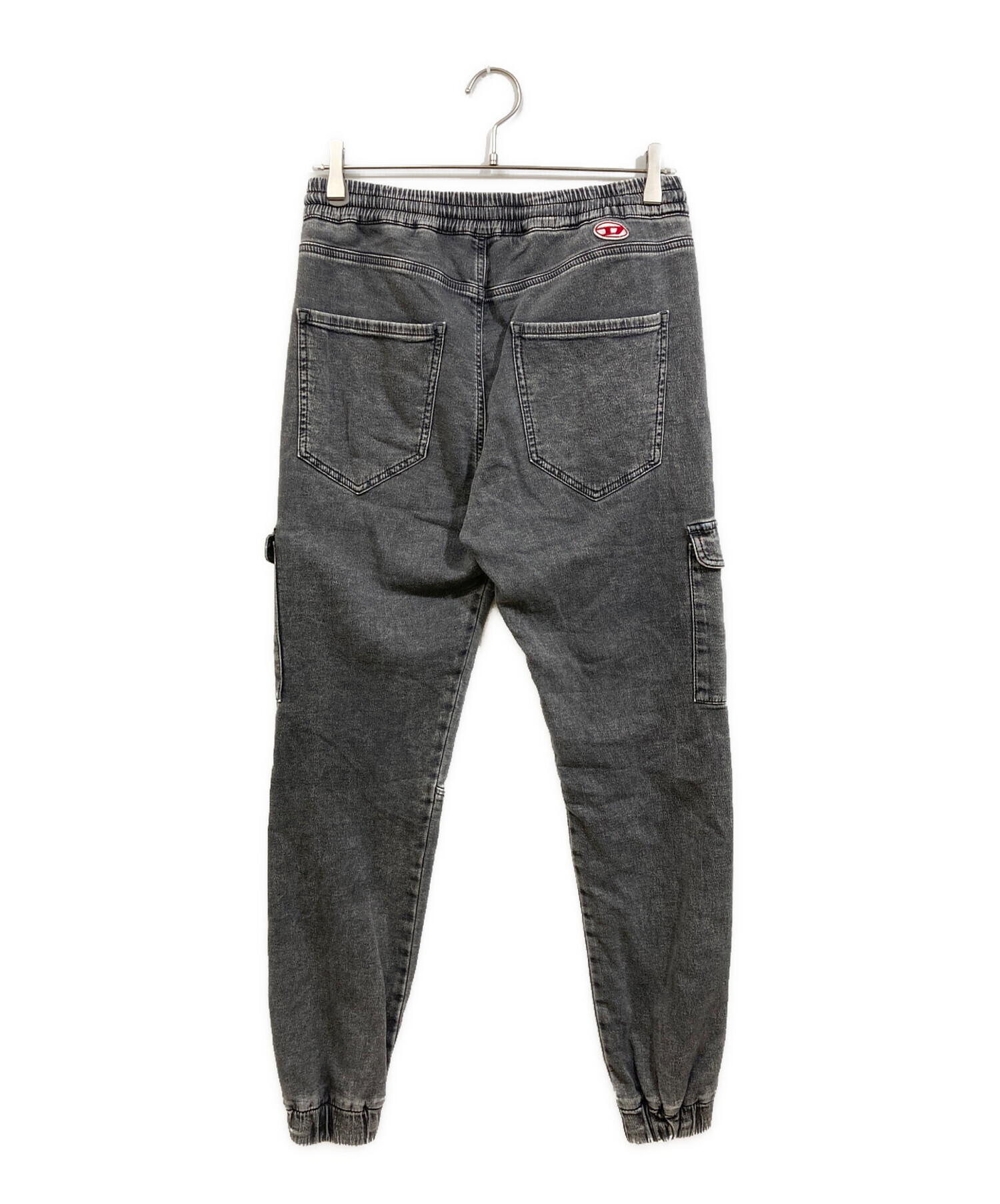 中古・古着通販】DIESEL (ディーゼル) デニムカーゴパンツ ブラック 