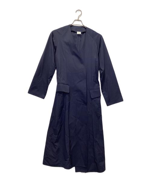 中古・古着通販】ELIN (エリン) ドロストリングコート ネイビー サイズ