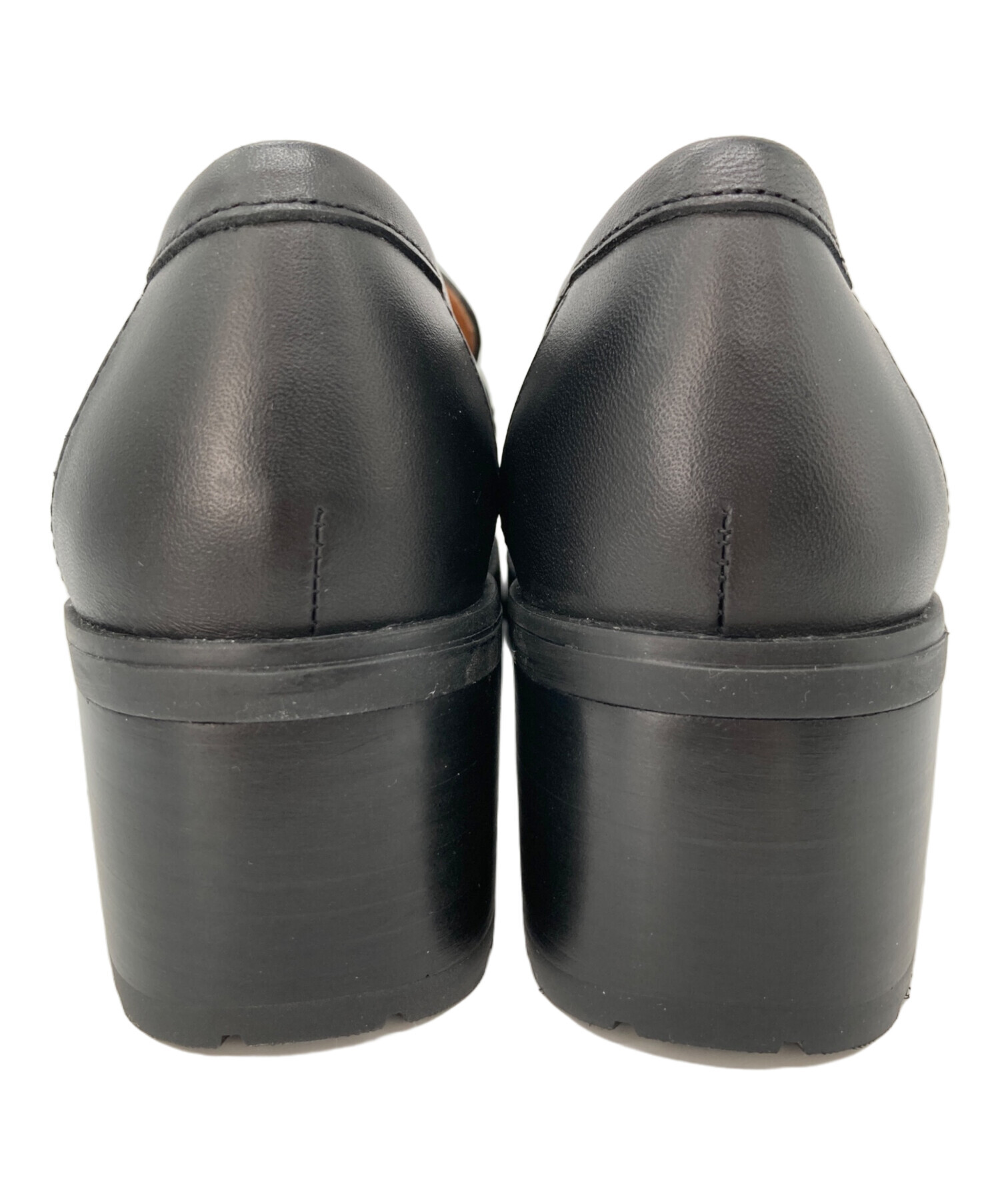 中古・古着通販】COACH (コーチ) コリーン ローファー ブラック サイズ