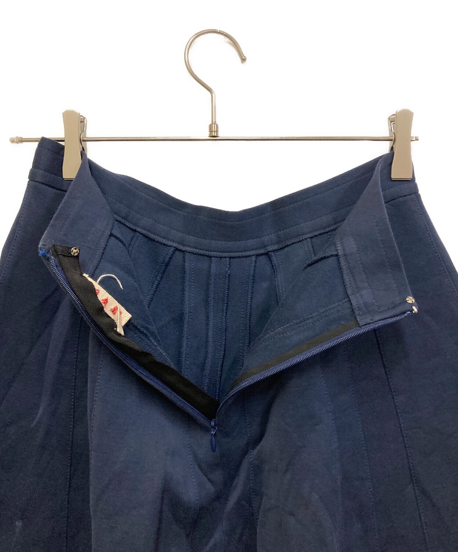 中古・古着通販】MARNI (マルニ) フレアスカート ネイビー サイズ:38