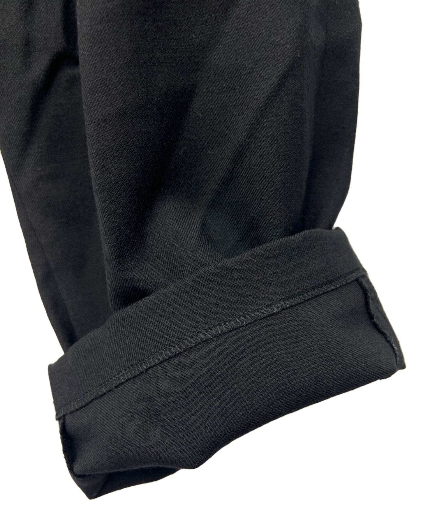 中古・古着通販】Y's (ワイズ) ウールサージ マッキンサルエルパンツ