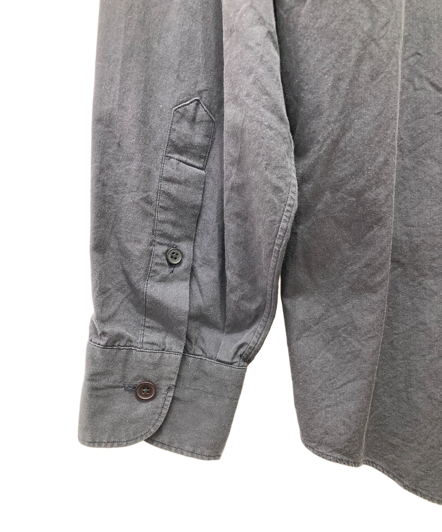 中古・古着通販】COMOLI (コモリ) シャツ ネイビー サイズ:1｜ブランド