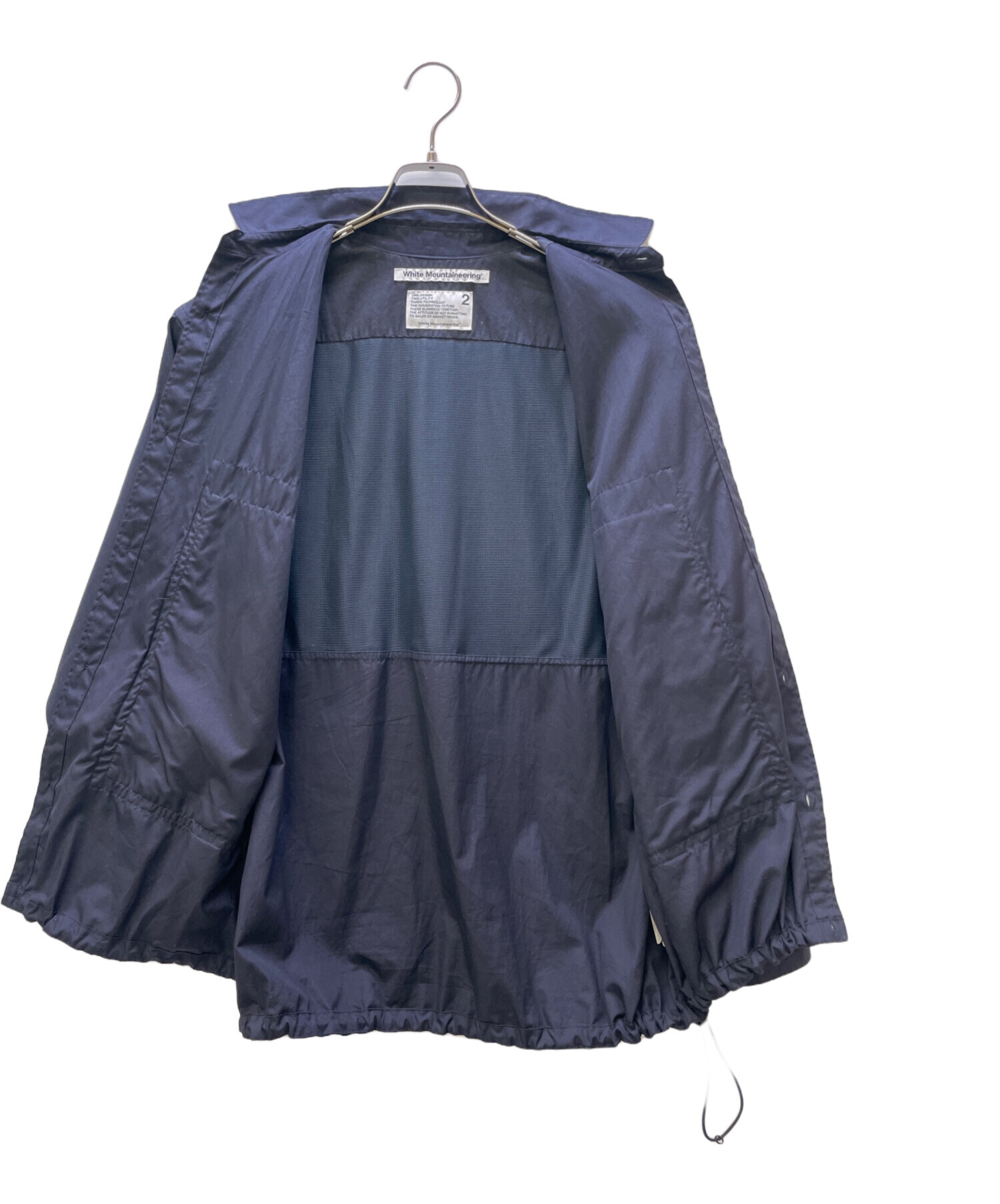 White Mountaineering ブルゾン（その他） S 青 【古着】【中古】【送料無料】 中古・古着通販】WHITE MOUNTAINEERING (ホワイトマウンテ二アニング