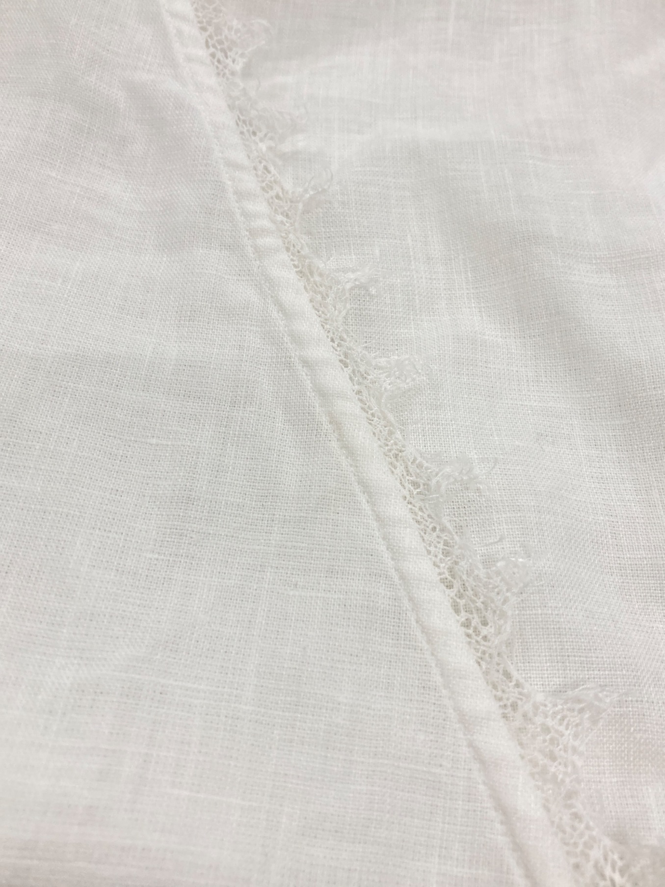 中古・古着通販】Plage (プラージュ) Linen カシュクール lace Blouse 