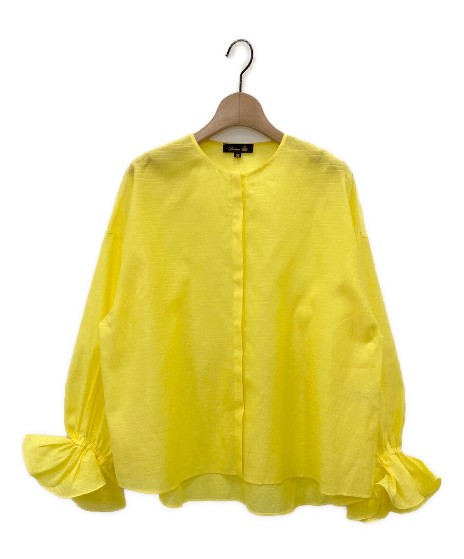 中古・古着通販】Drawer (ドゥロワー) RESORT2 コットンシルクフリル 