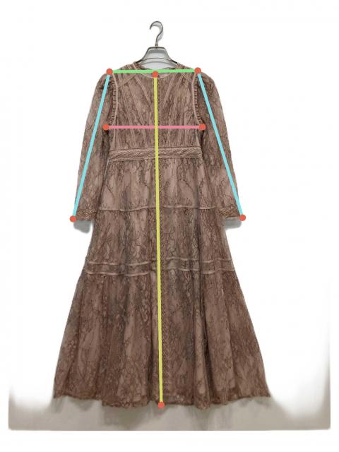 ワンピース Jupiter Lace-Trimming Dress herlipto Herlipto Jupiter Lace-Trimming Dress - ロングワンピース本物