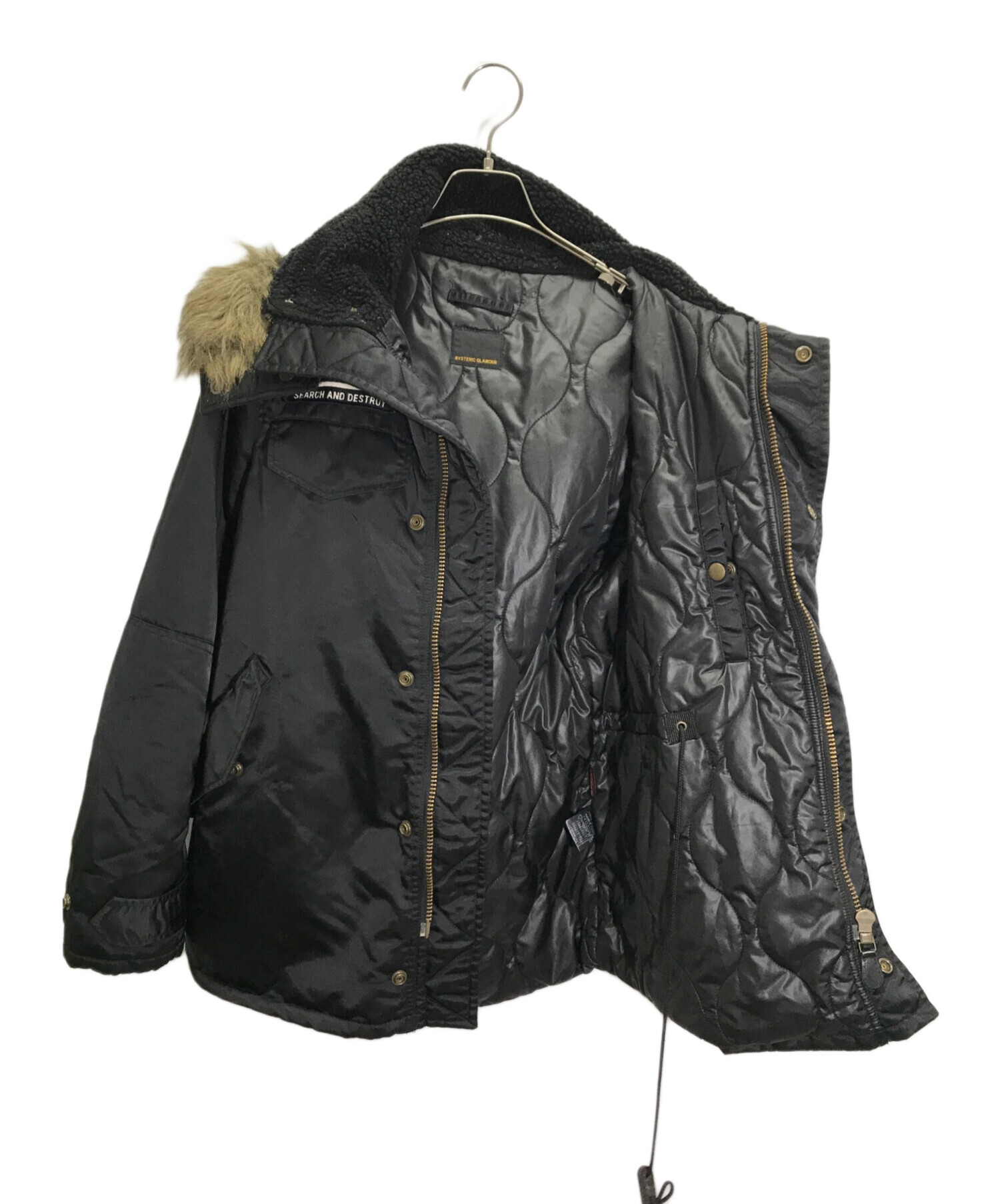 ヒステリックグラマー モッズコート プリマロフトエアフォース