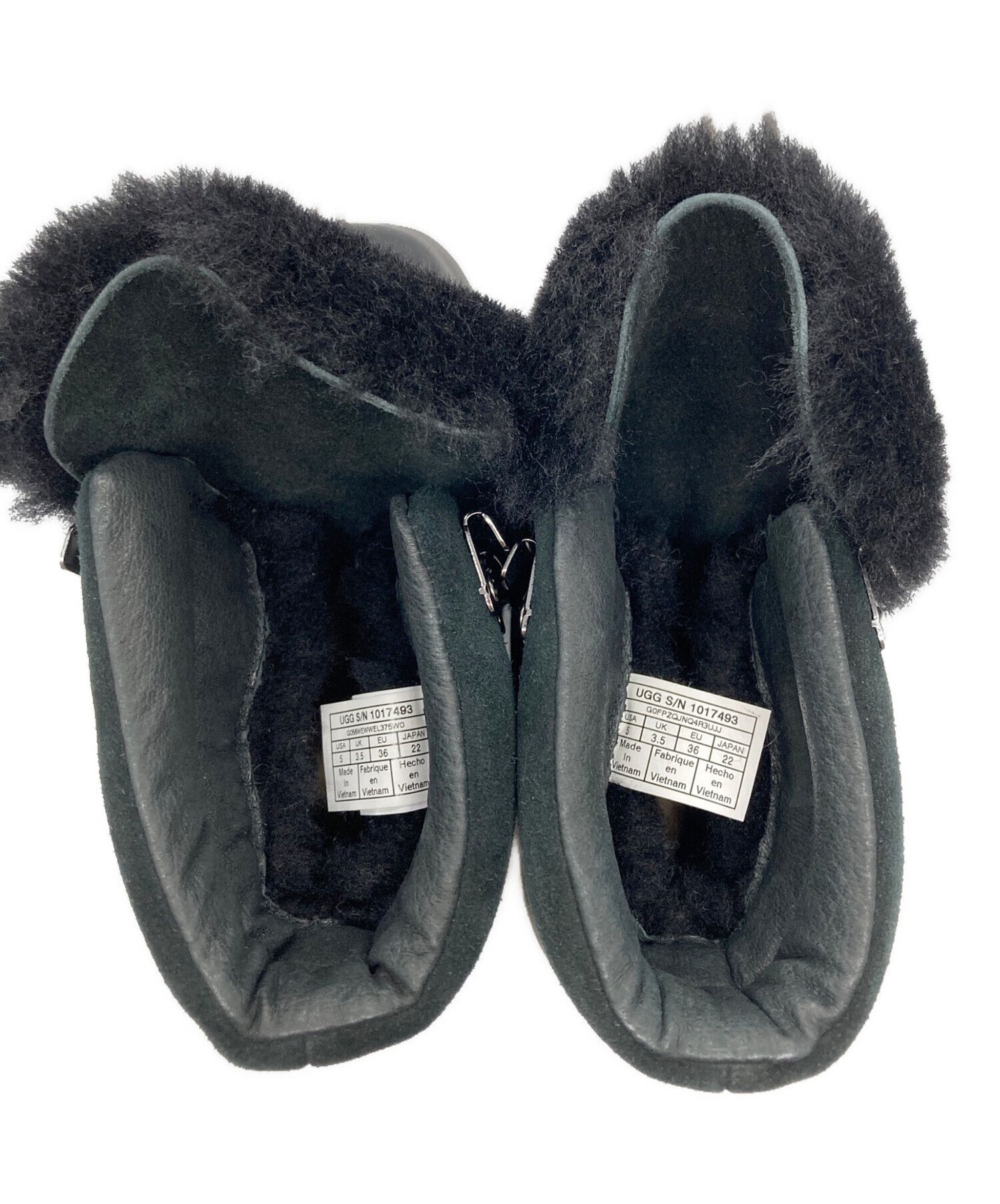 中古・古着通販】UGG (アグ) VIKI WATERPROOF ブラック サイズ:22
