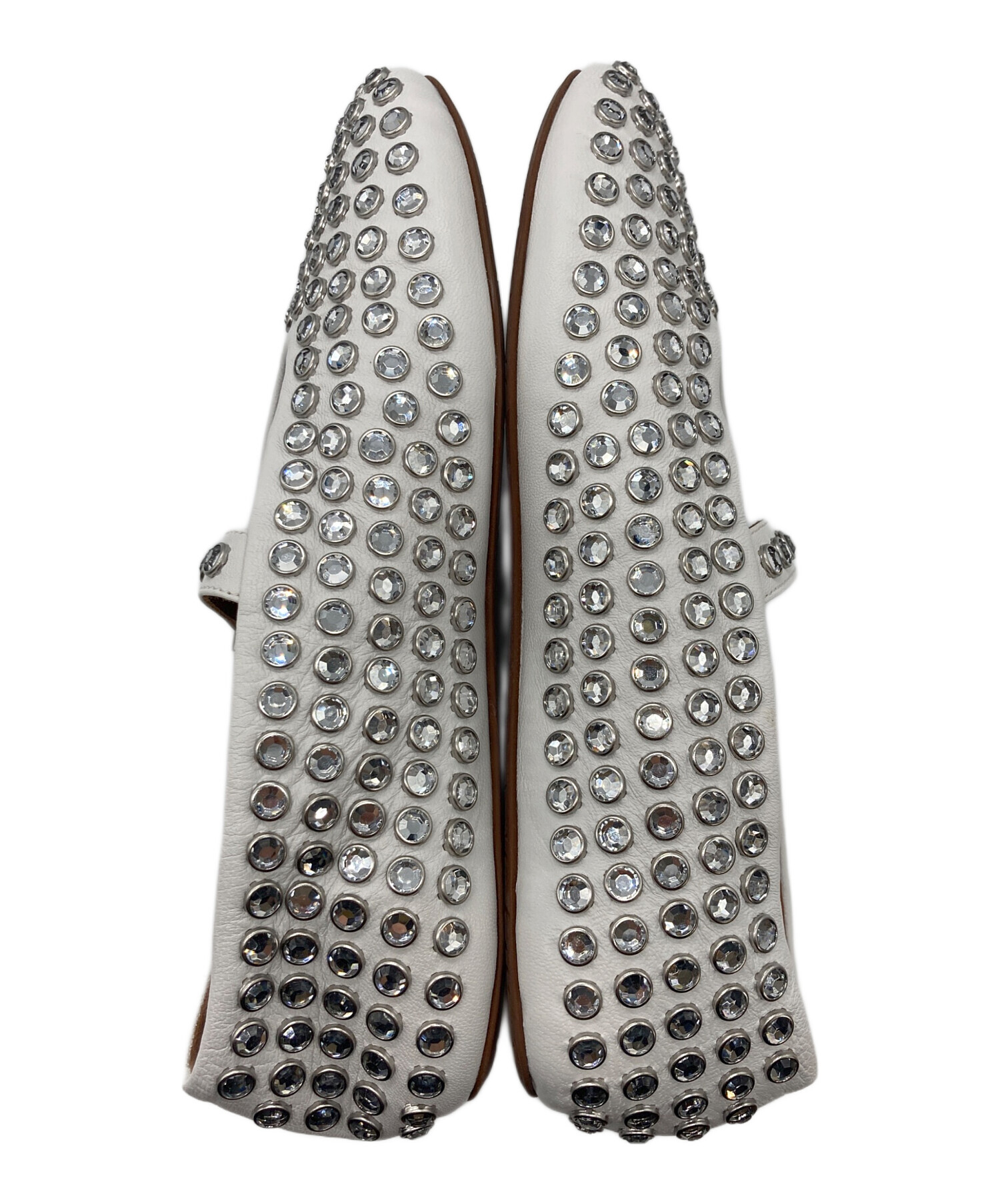 中古・古着通販】ALAIA (アライア) ラインストーンラムスキン