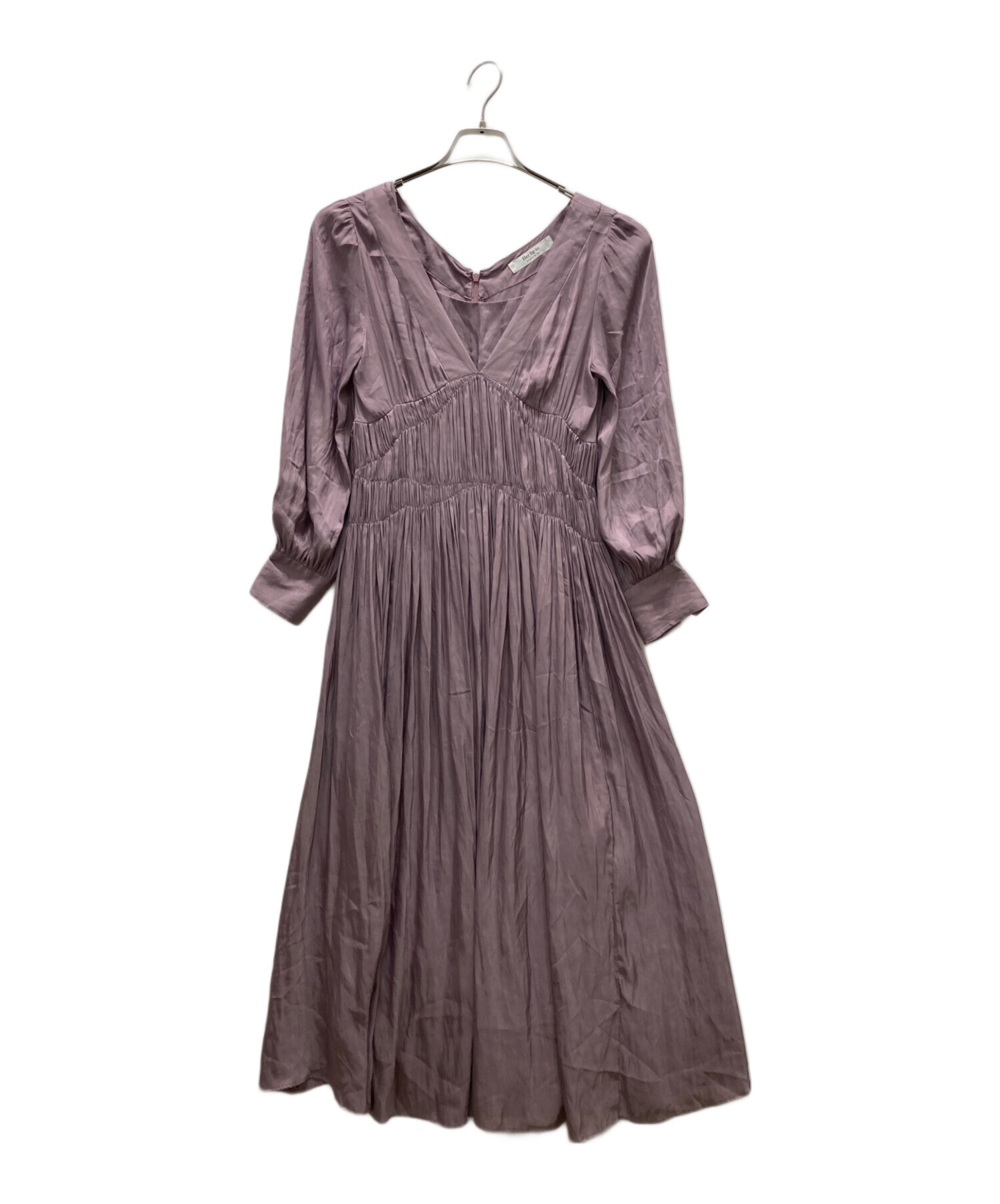 中古・古着通販】HER LIP TO (ハーリップトゥ) Side Bow Vintage Twill  