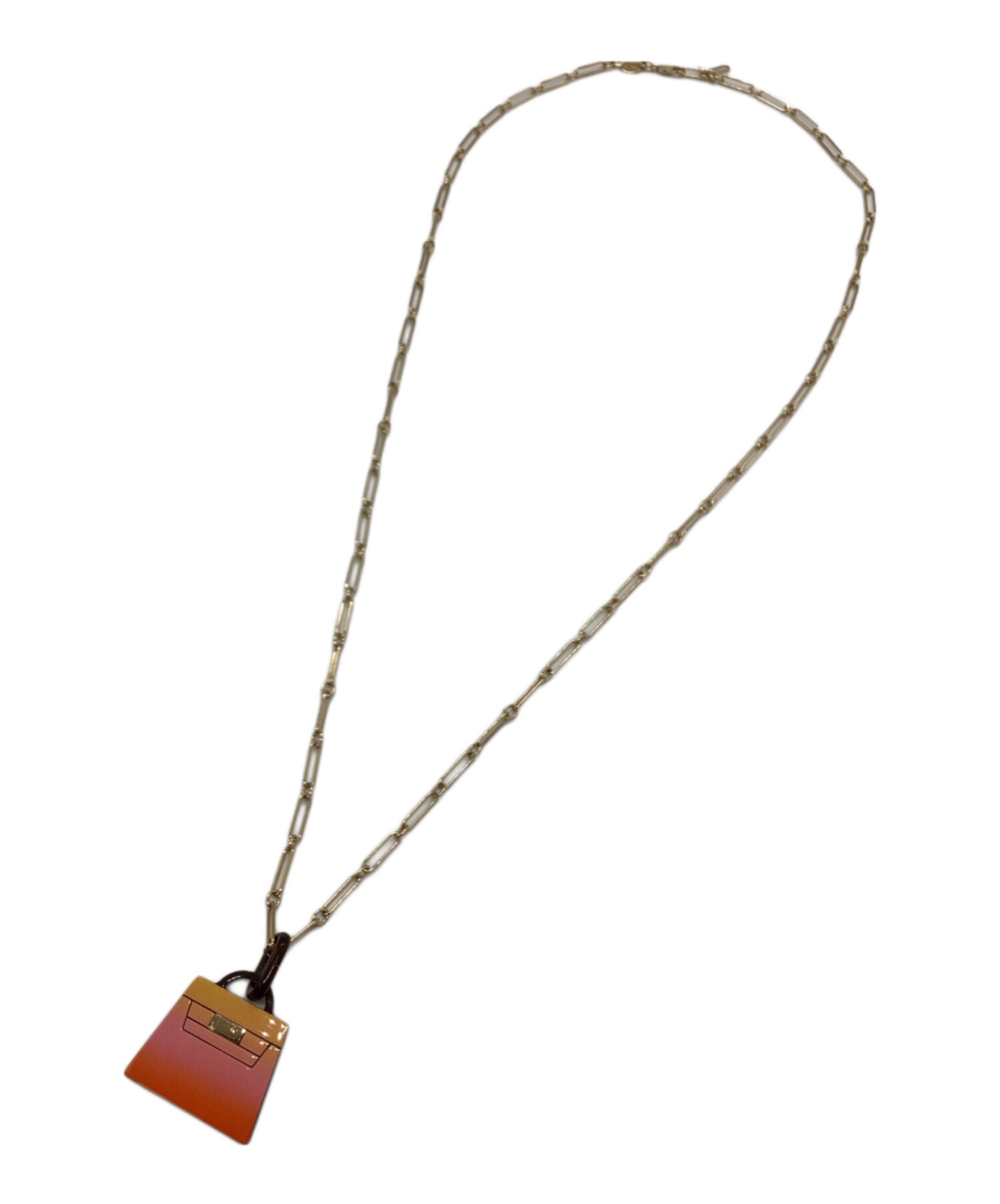 中古・古着通販】HERMES (エルメス) アミュレットケリーラッカーGM