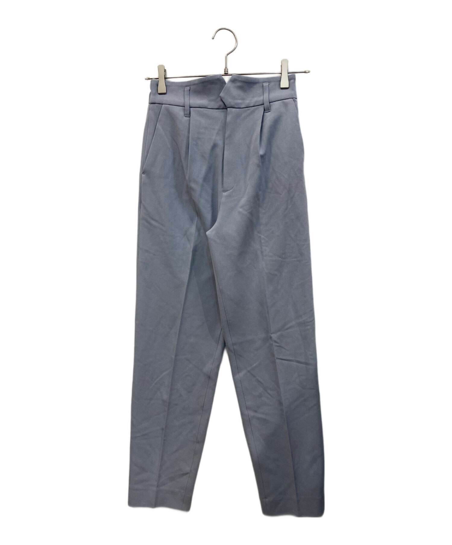 中古・古着通販】AMERI (アメリ) DRY TWILL SLIM TAPERED PANTS グレー 