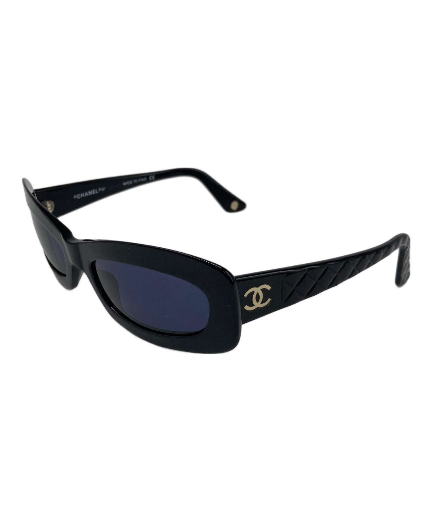 中古・古着通販】CHANEL (シャネル) サングラス ブラック サイズ:53 