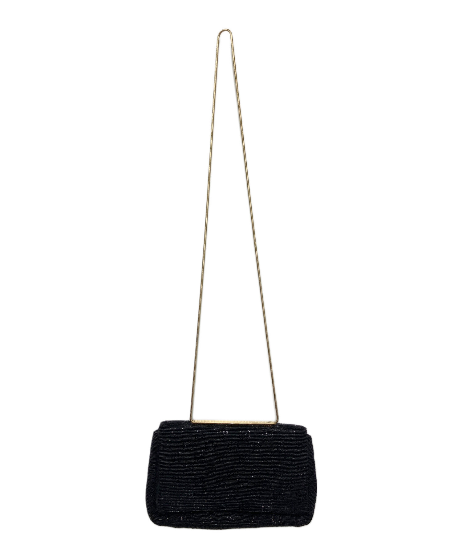 GUCCI ビーズ パーティーバッグ ハンドバッグ チェーン 中古・古着通販】GUCCI (グッチ) チェーンショルダーバッグ ビーズGG