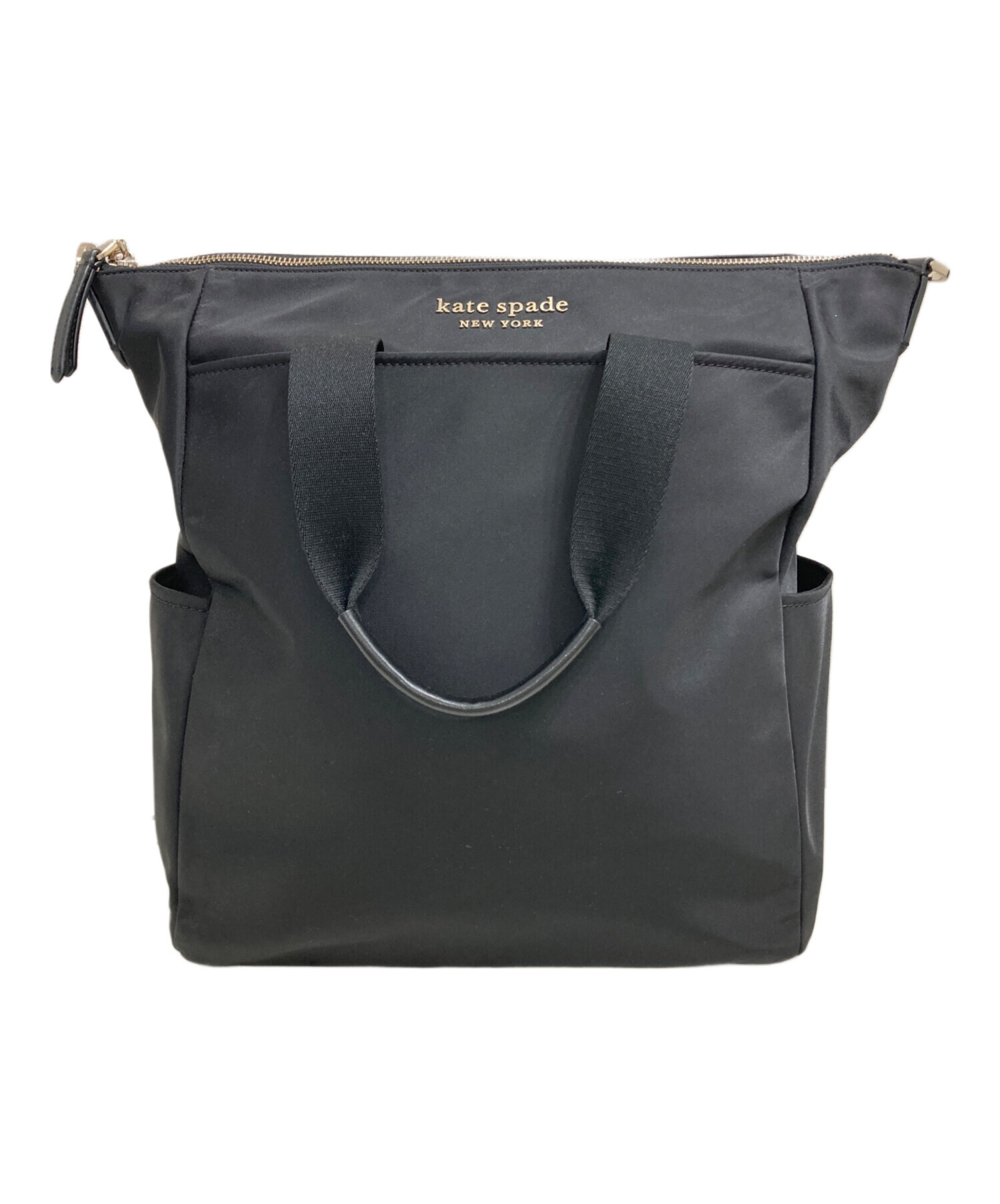 【未使用】kate spade ケイトスペード　リュック トートバッグ　2way 中古・古着通販】Kate Spade (ケイトスペード) 2WAYリュック ブラック