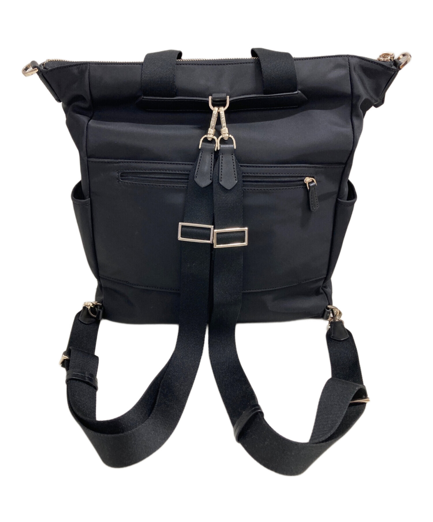 中古・古着通販】Kate Spade (ケイトスペード) 2WAYリュック ブラック