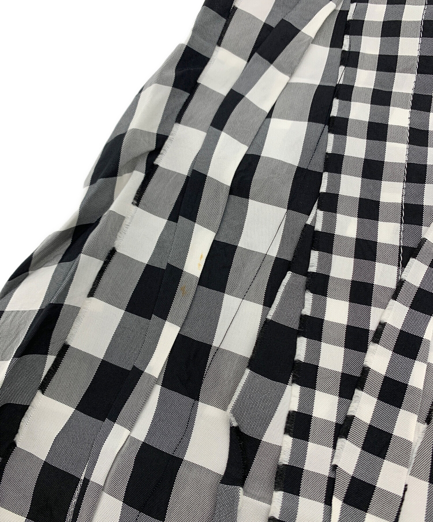 tricot COMME des GARÇONS ギンガムチェックスカート コムデギャルソンCOMME des GARCONS ギンガムチェックギャザー切替