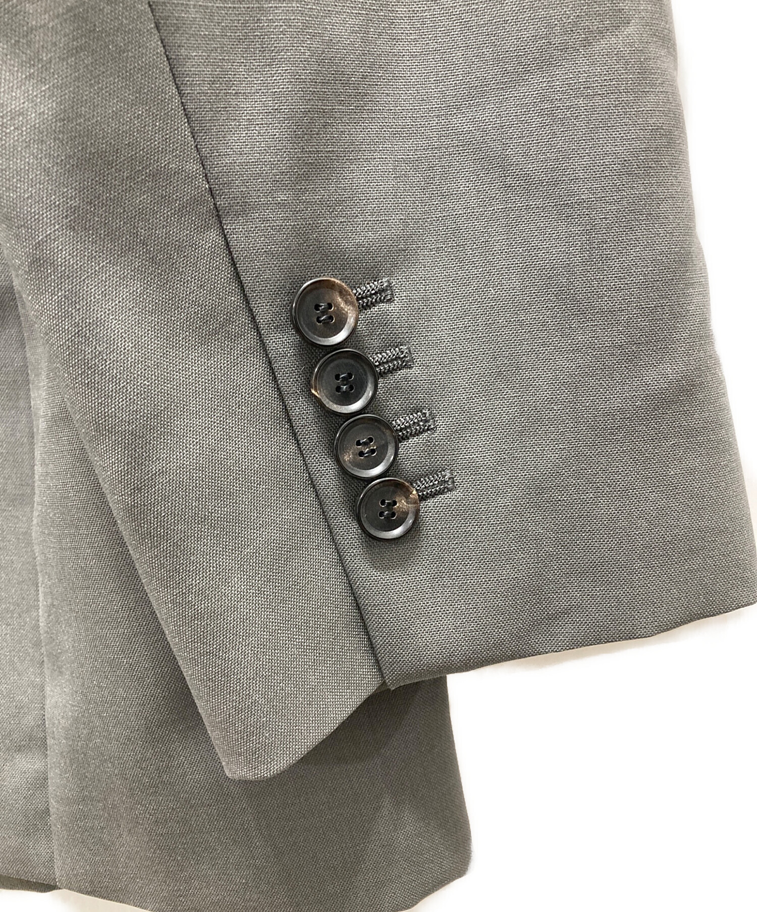 YLÈVE イレーヴ テーラード ジャケット YLEVE イレーヴ ウール シャンブレー ジャケット “WOOL CHAMBRAY