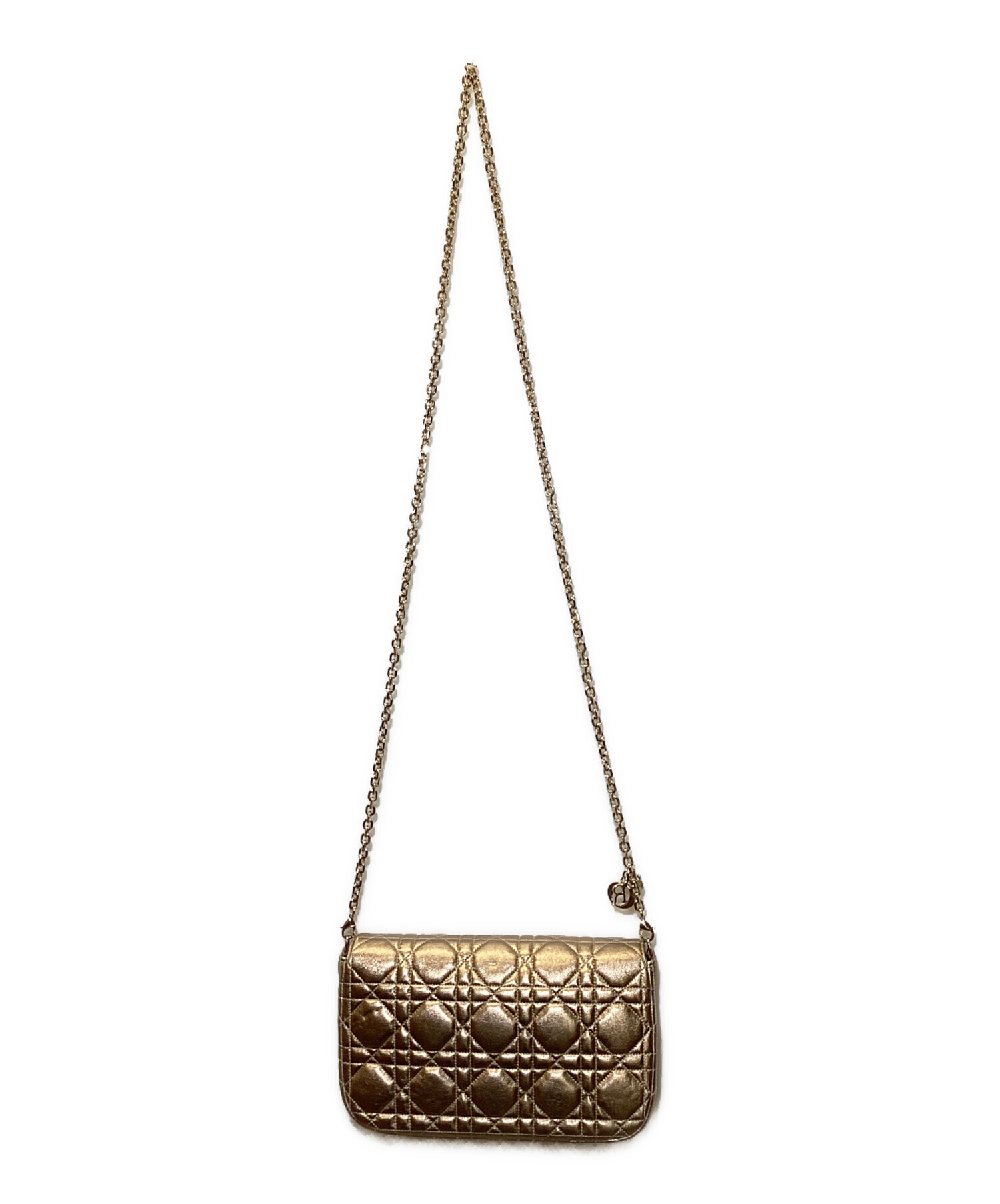 Christian Dior ニューロック ツイード チェーンショルダーバッグ 中古・古着通販】Christian Dior (クリスチャン ディオール) ニュー