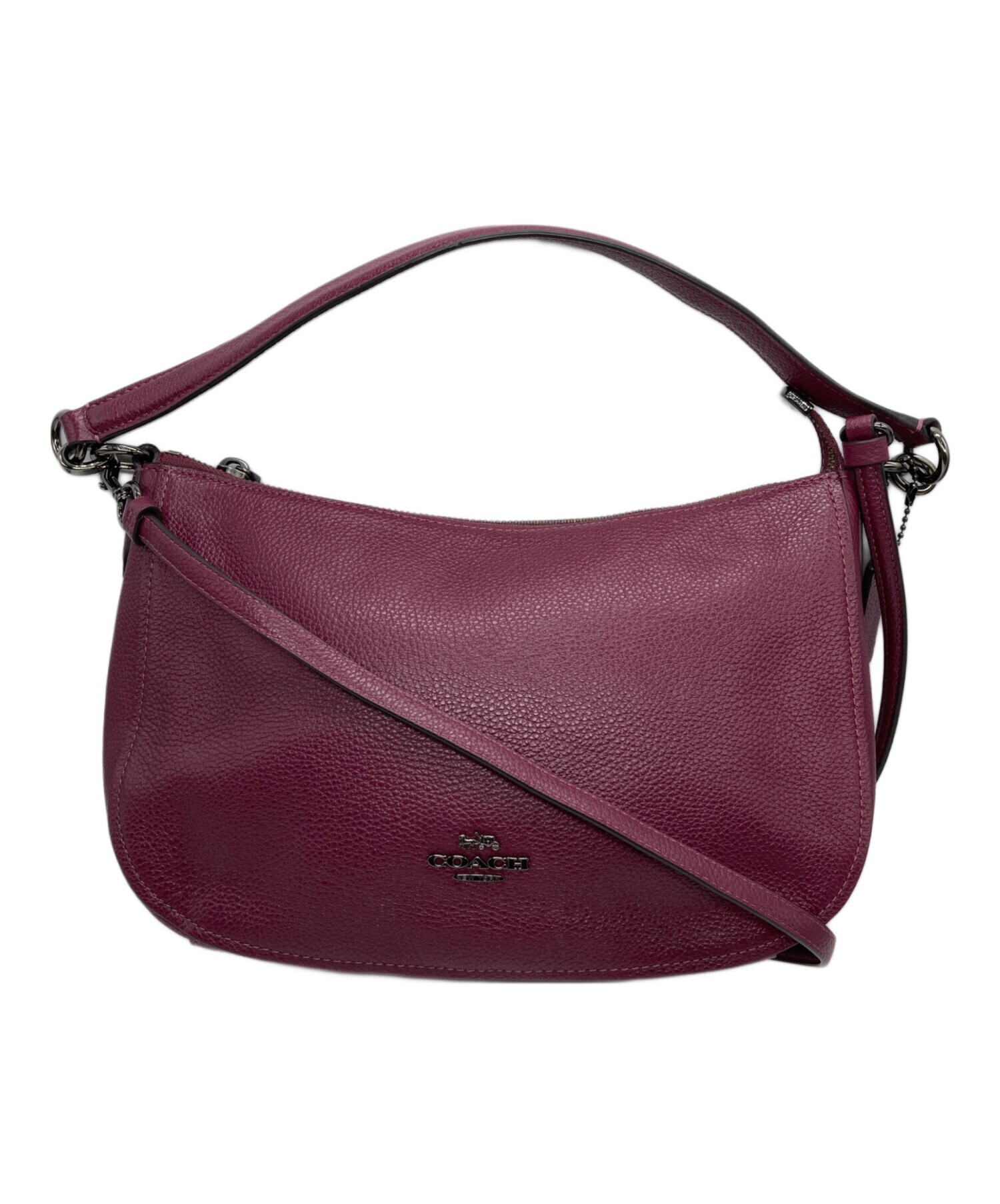 中古・古着通販】COACH (コーチ) 2WAYショルダーバッグ パープル