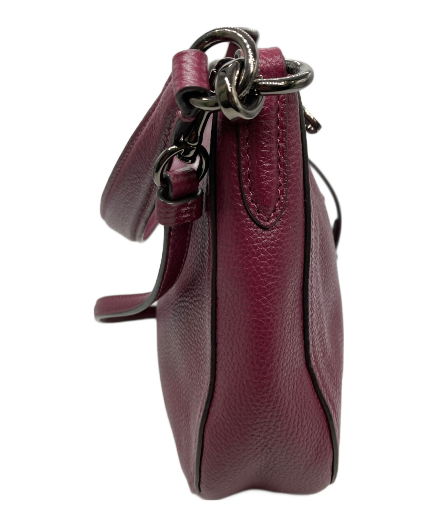 中古・古着通販】COACH (コーチ) 2WAYショルダーバッグ パープル