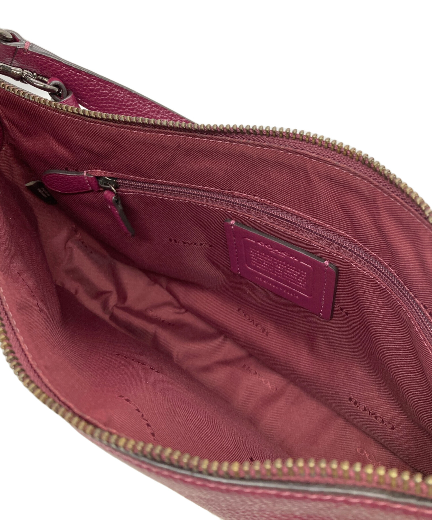 中古・古着通販】COACH (コーチ) 2WAYショルダーバッグ パープル