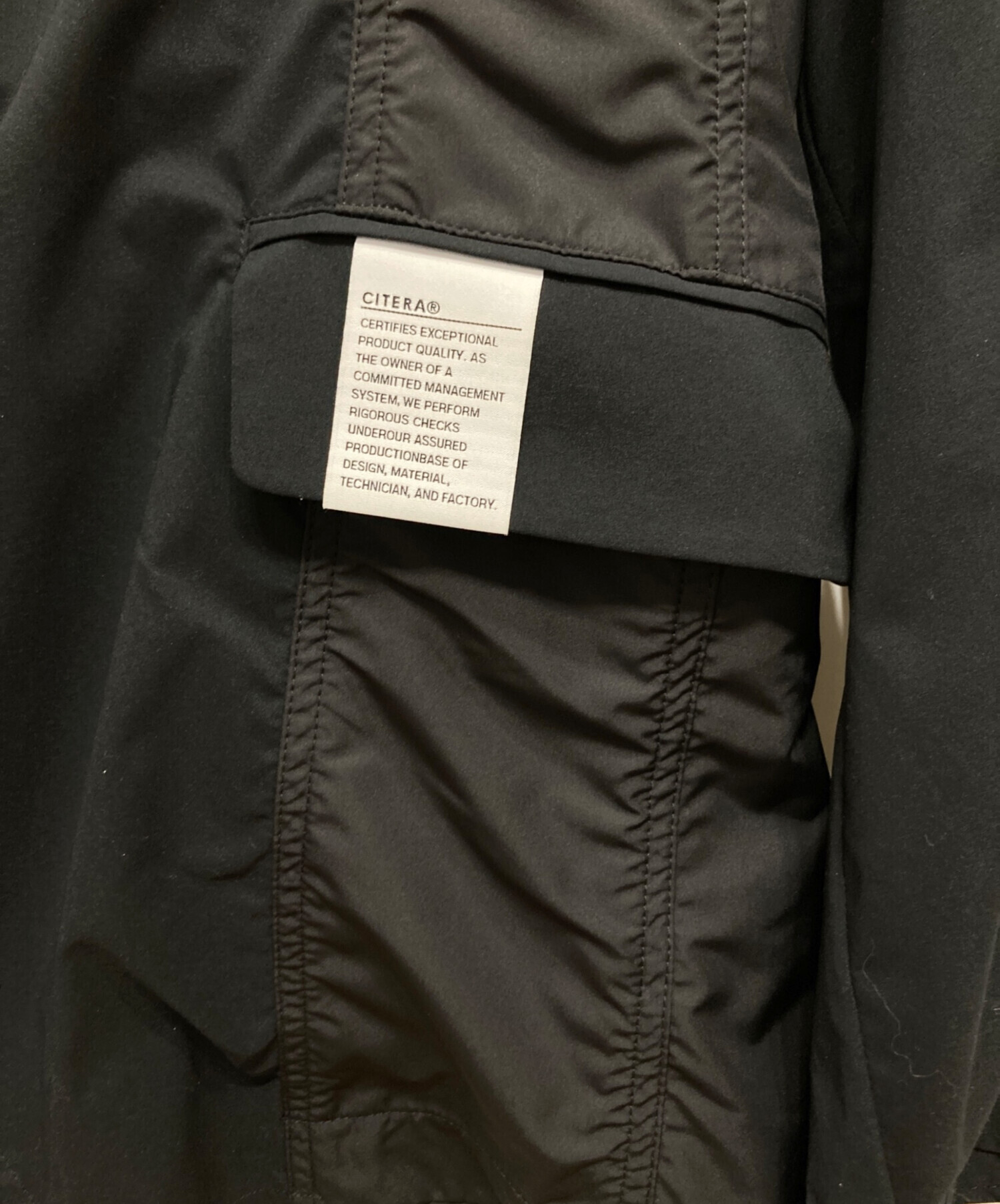 中古・古着通販】CITERA (シテラ) AUTOBAHN KRAFT JKT ブラック サイズ 