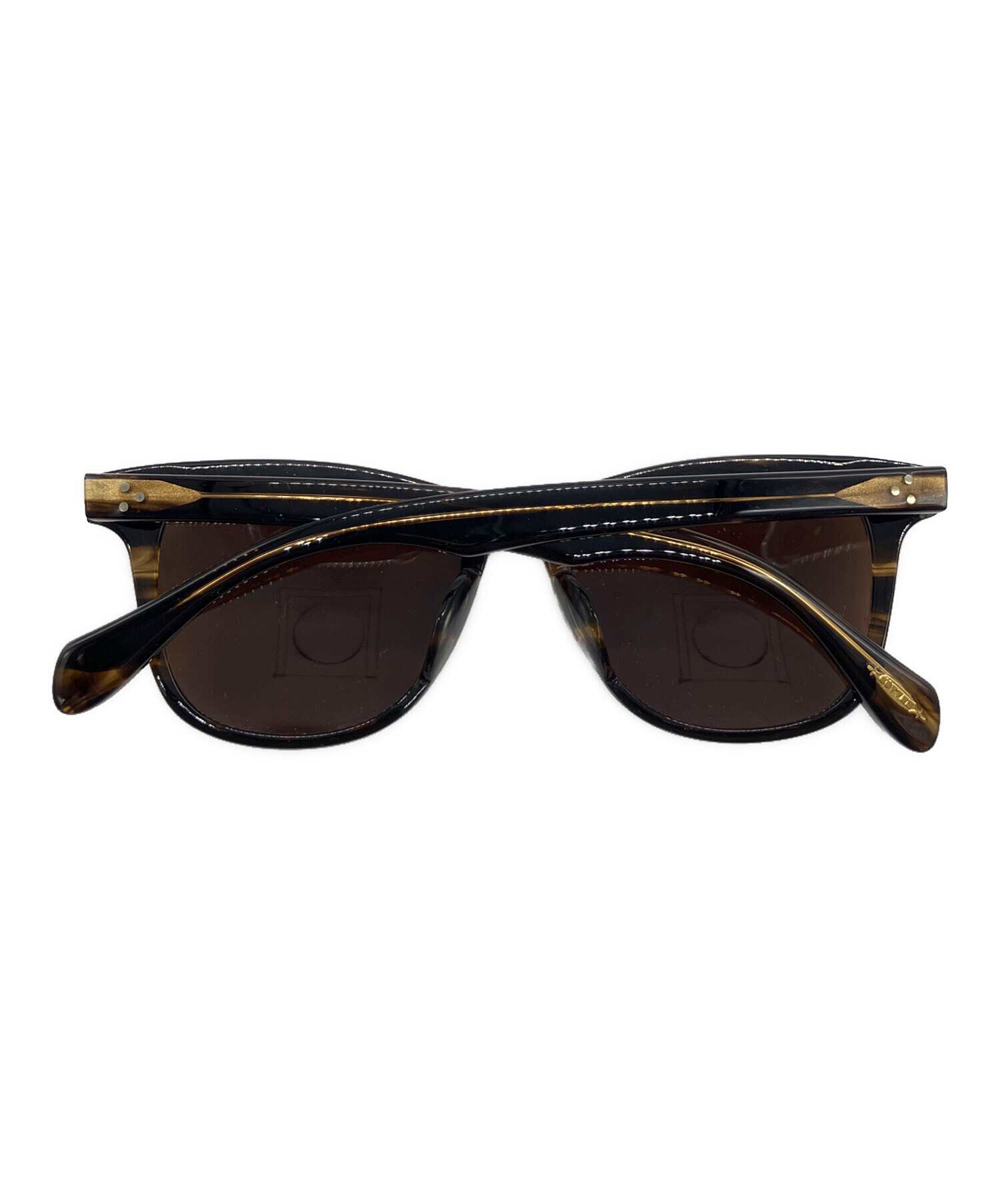 OLIVER PEOPLES ブラックサングラス 中古品 中古・古着通販】OLIVER PEOPLES (オリバーピープルズ) サングラス