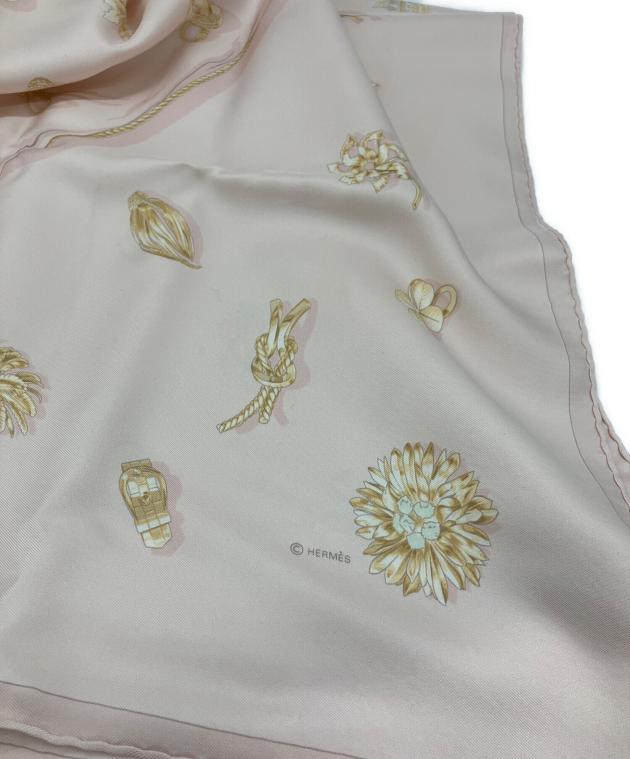 中古・古着通販】HERMES (エルメス) スカーフ カレ90 ピンク｜ブランド